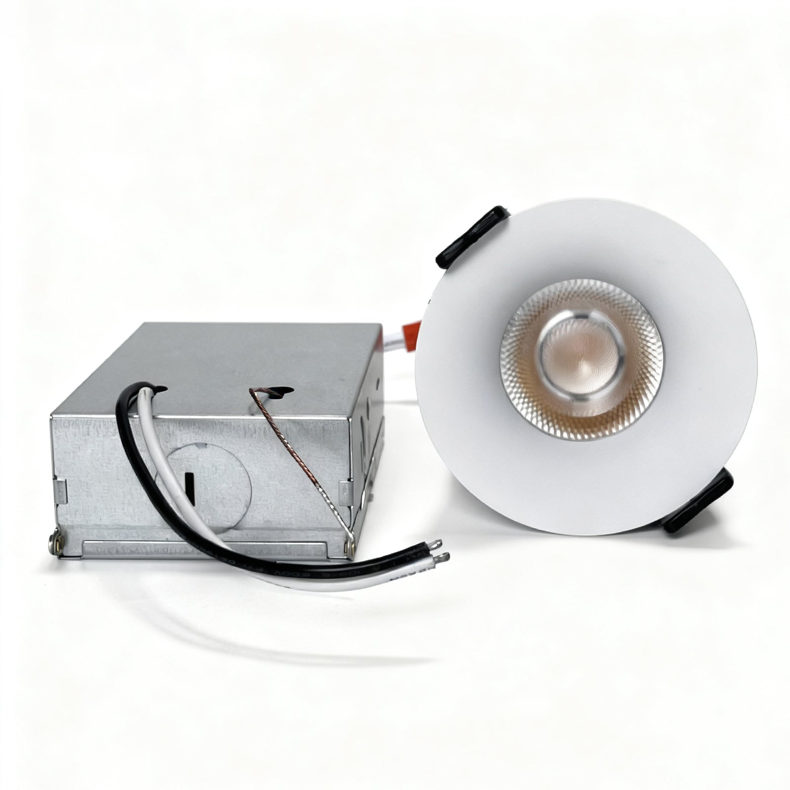 PRO-1B Series Deep Anti-Glare Full Spectrum LED Downlight | 100–130V | 4/10 Pack | 7W / 9W / 12W | 5CCT Adjustable | 24° Beam | White Housing | CRI>95 | Commercial Ceiling Recessed Light