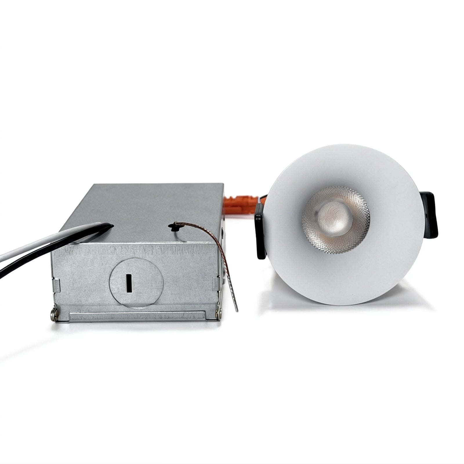 PRO-1B Series Deep Anti-Glare Full Spectrum LED Downlight | 100–130V | 4/10 Pack | 7W / 9W / 12W | 5CCT Adjustable | 24° Beam | White Housing | CRI>95 | Commercial Ceiling Recessed Light