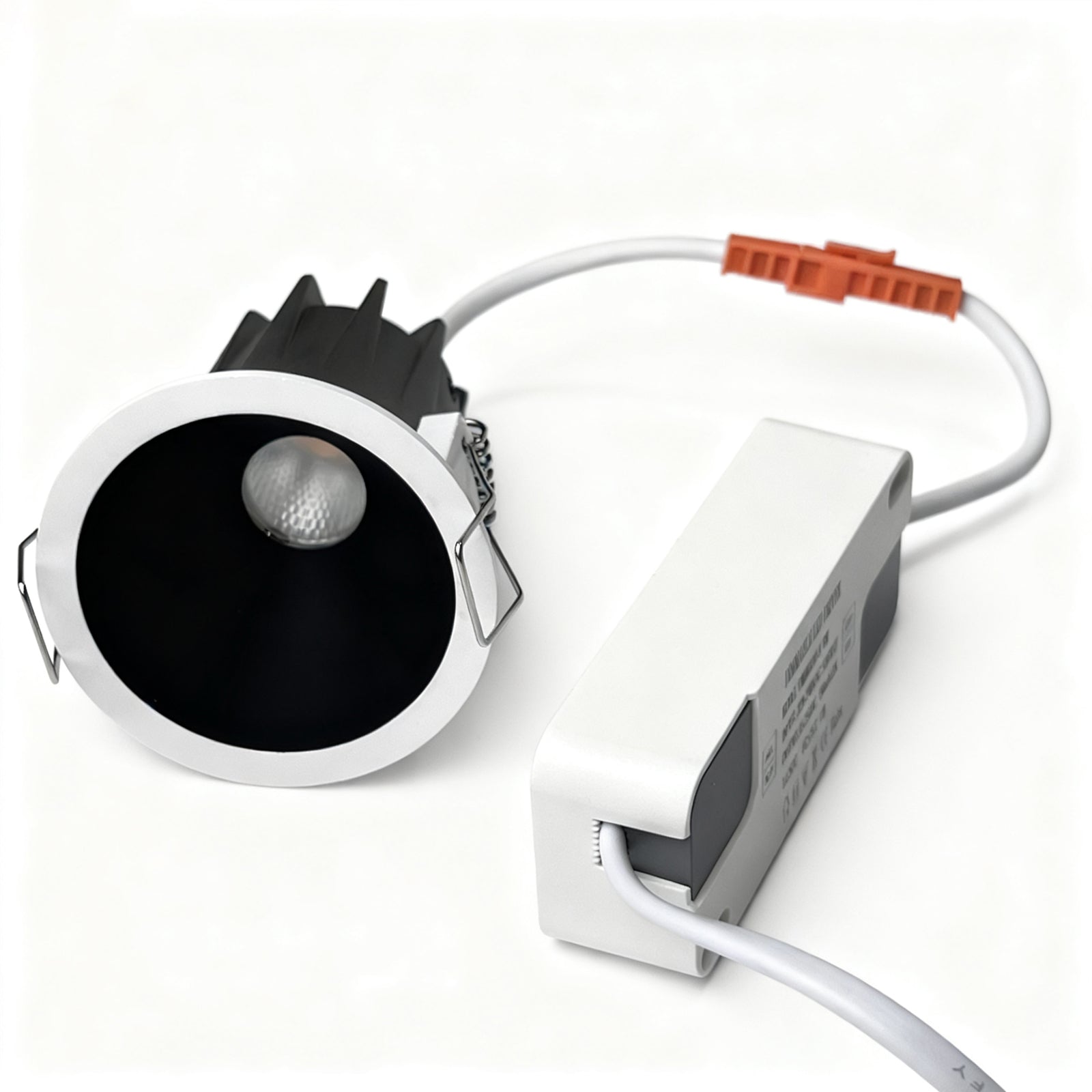 PRO-2C Series Deep Anti-Glare Full Spectrum LED Downlight | 200–240V | 4/10 Pack | 5W / 9W | 3000K / 4000K / 5000K | 24° Beam | White Housing | CRI>95 | Commercial Ceiling Recessed Light