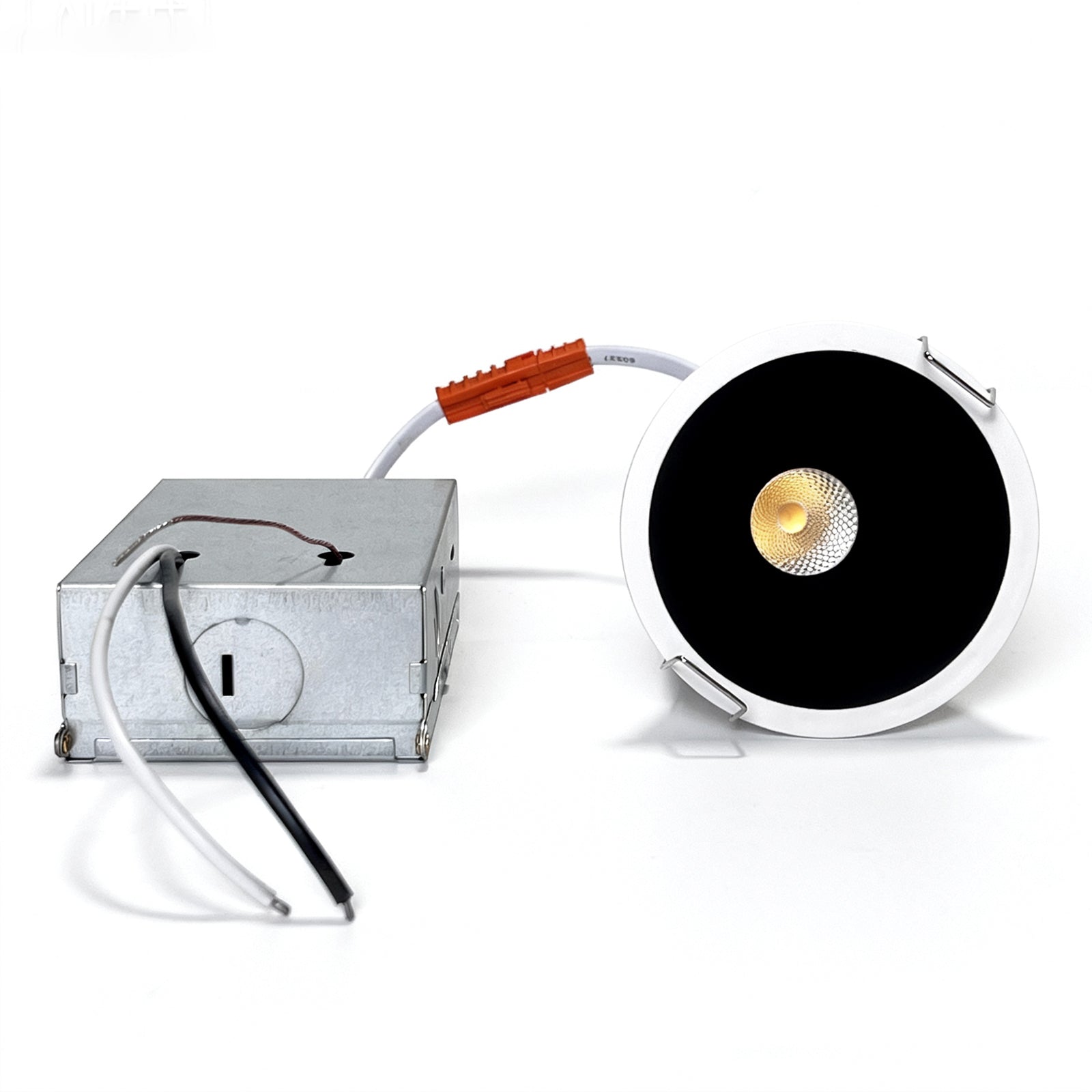 PRO-1C Series Deep Anti-Glare Full Spectrum LED Downlight | 100–130V | 4/10 Pack | 5W / 9W | 5CCT Adjustable | 24° Beam | White Housing | CRI>95 | Commercial Ceiling Recessed Light