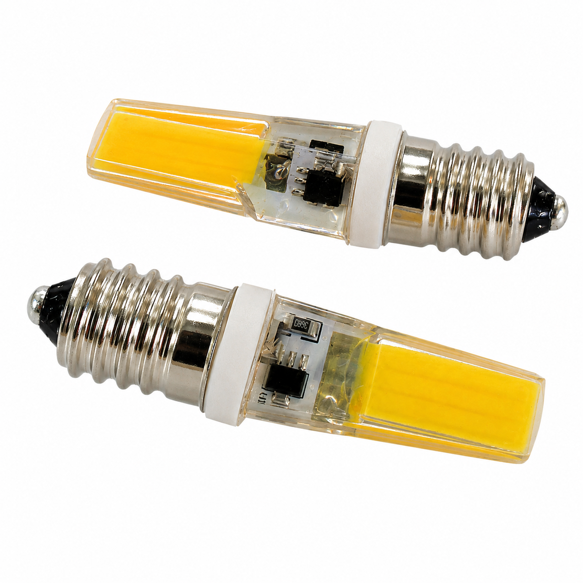Lot de 10 ampoules LED Triac à intensité variable 3 W G4 E14 COB 2609 110 V 220 V CA