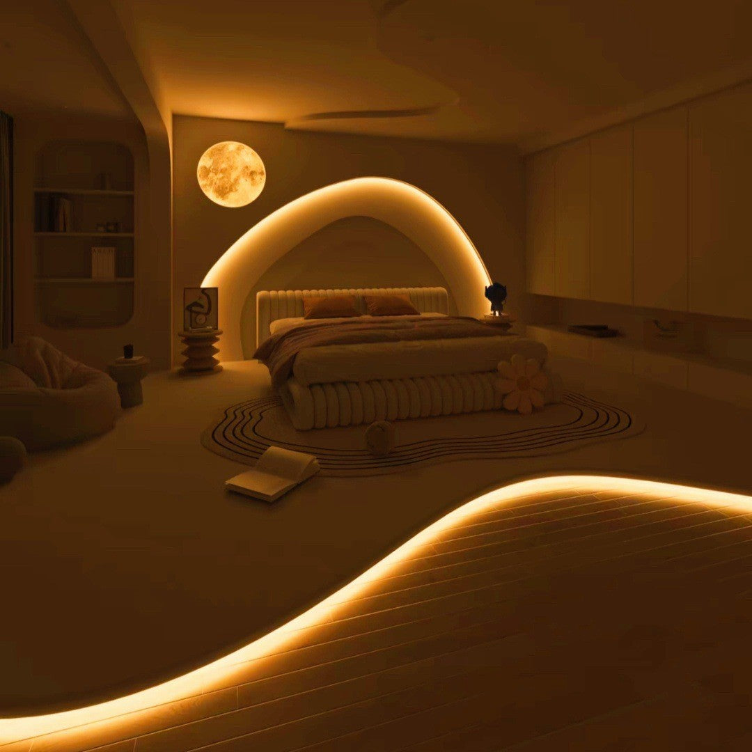 FCOB Flexible LED Strip Light | 5m (16.4ft) Roll | CRI90 | 3000K / 4000K / 6500K | 320 / 480 LEDs per Meter | 8W / 10W | 12V / 24V | 8mm Wide | Dimmable Indoor IP00 LED Ribbon