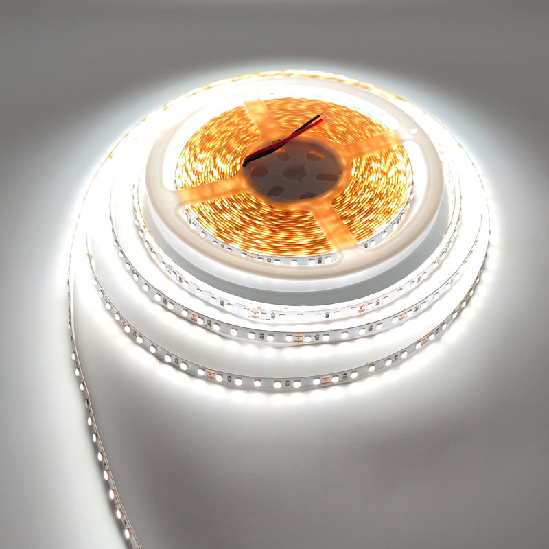 Bande lumineuse LED flexible SMD2835 600 LED 12 V 60 W, 5 mètres, couleur réelle, IRC95+