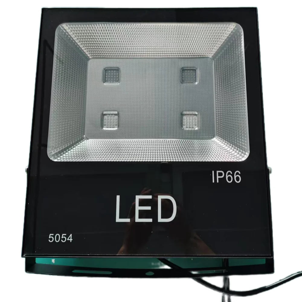 DMX512 RGB LED Flood Light – 30W to 200W, 90° Beam Angle, IP66 Waterproof Stage and Landscape Light, Aluminum Housing, Tempered Glass, AC85–265V for Architectural, Wall Wash and Outdoor Lighting