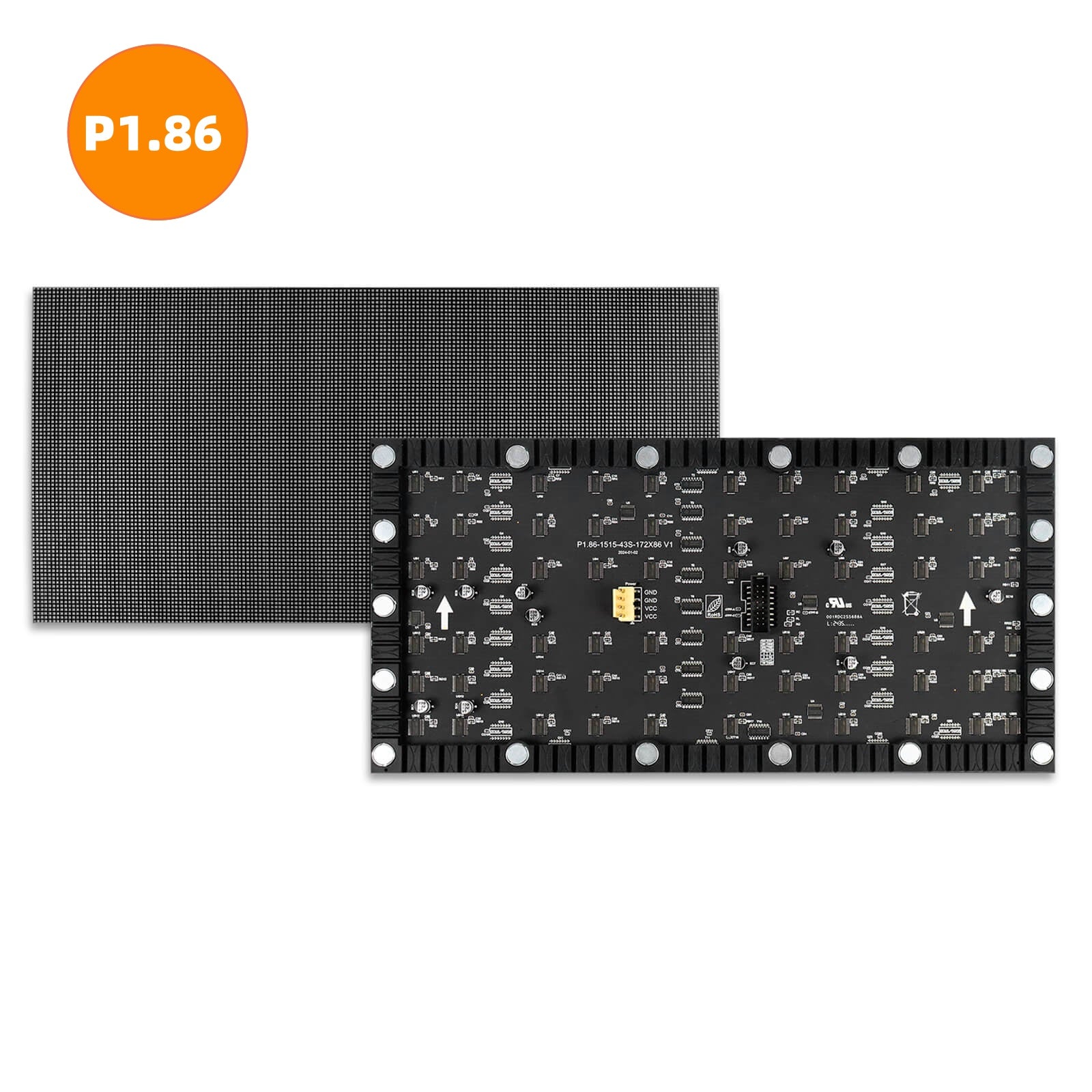 IF-3S Series Indoor Flexible LED Module – P1.86 | 320×160mm | SMD | Soft Back Shell with Magnet | 600nits