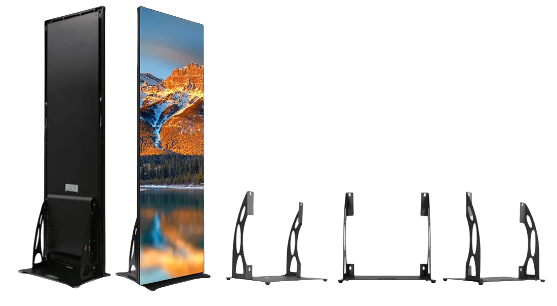 EP‑B Series P2.5 / 1-Pack LED Poster Display 640×1920 mm for Tradeshows & Retail