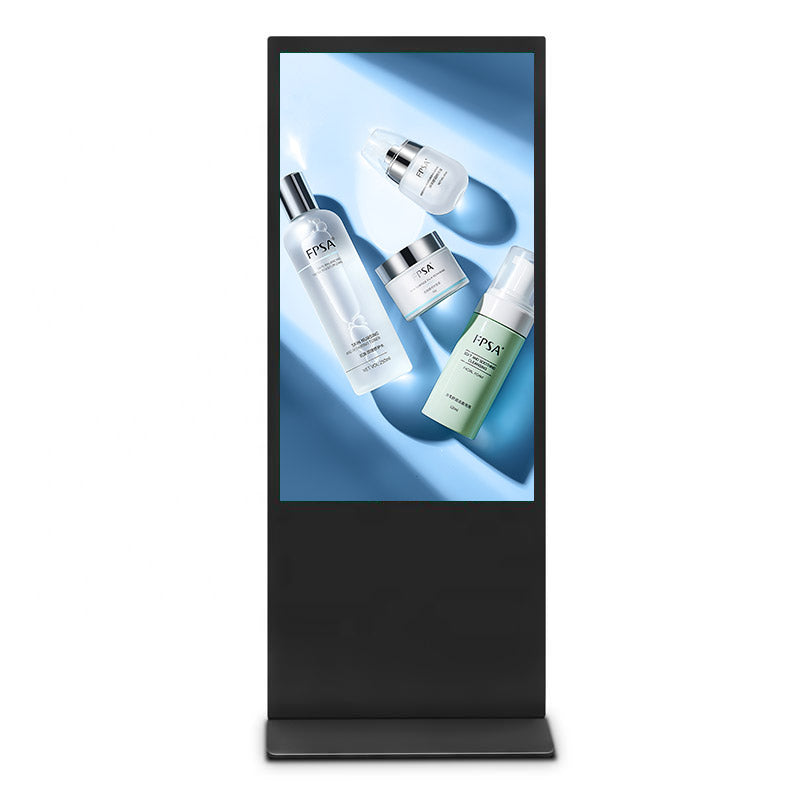 55‘’ Single-Sided Indoor Movable LCD Digital Signage Display | | Android RK3568 2GB+16GB | Non-Touch / Infrared / Capacitive Touch | CMS Preinstalled