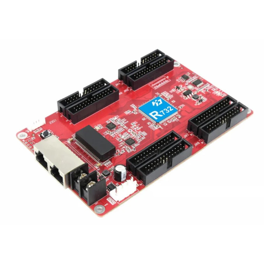 Huidu HD-R732 Receiving Card – 128×1024 Pixels | HUB320 | LED Screen Receiver Card with High Refresh and Wide IC Support for LED Display Screens