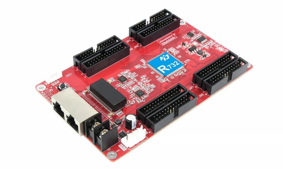 Huidu HD-R732 Receiving Card – 128×1024 Pixels | HUB320 | LED Screen Receiver Card with High Refresh and Wide IC Support for LED Display Screens