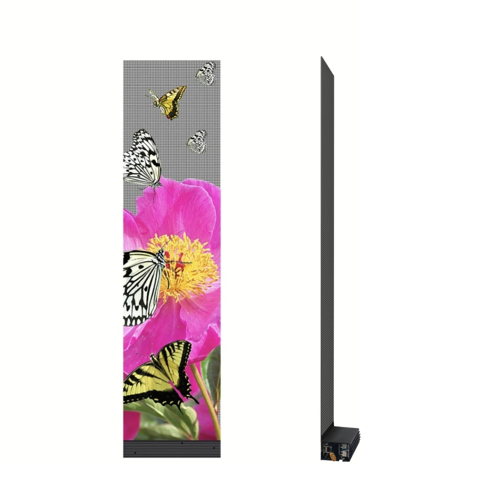P3.91 Flexible Invisible Holographic LED Film Screen, Brightness >3000NITS-One Square Meter Price