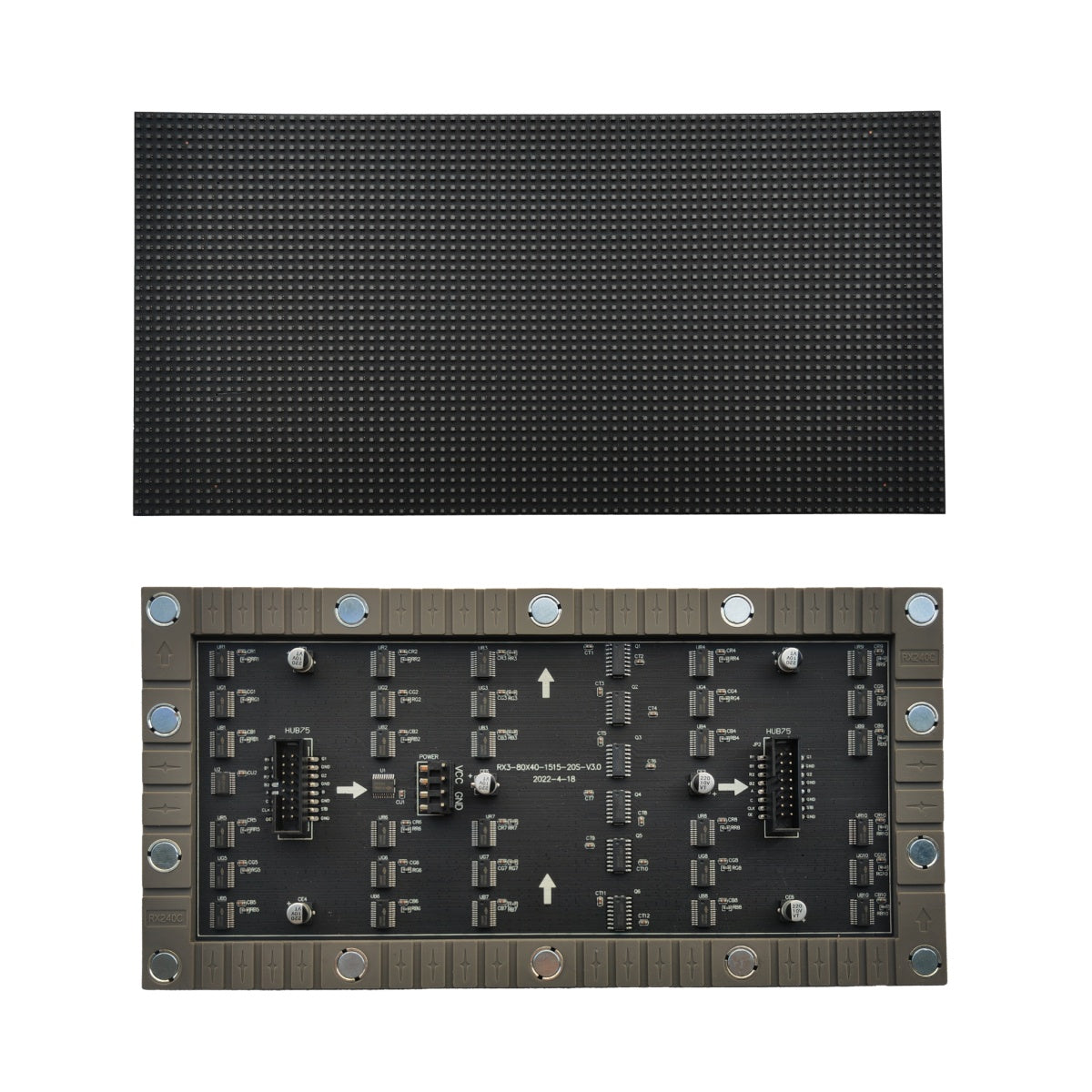 IF-2S Series Indoor Flexible LED Module – P3 | 240×120mm | SMD | Soft Back Shell with Magnet | 600nits