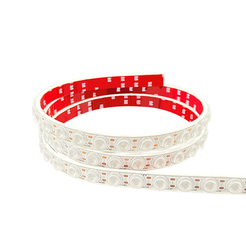 Waterproof Wall Washer LED Strip Light with 25° Beam Lens | 24V DC | 18W/m 48 LEDs/M | 5m Roll | High Brightness Architectural Lighting | 3000K / 4000K / 6000K