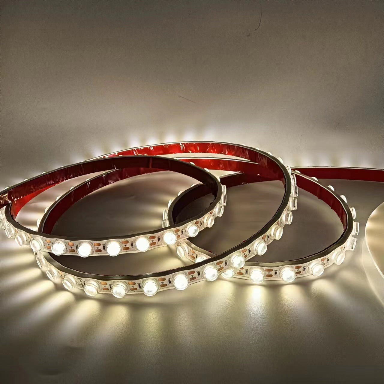 Waterproof Wall Washer LED Strip Light with 25° Beam Lens | 24V DC | 18W/m 48 LEDs/M | 5m Roll | High Brightness Architectural Lighting | 3000K / 4000K / 6000K
