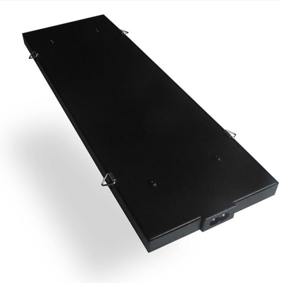 Black Oblong 40W AC85~265V LED Grow Light for Indoor Plant, Full Spectrum Panel Grow Light with IR UV, Indoor Plant Growing Lamp for Succulents, Veg and Flowering/Greenhouse Hydroponic