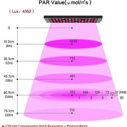 Black Oblong 40W AC85~265V LED Grow Light for Indoor Plant, Full Spectrum Panel Grow Light with IR UV, Indoor Plant Growing Lamp for Succulents, Veg and Flowering/Greenhouse Hydroponic