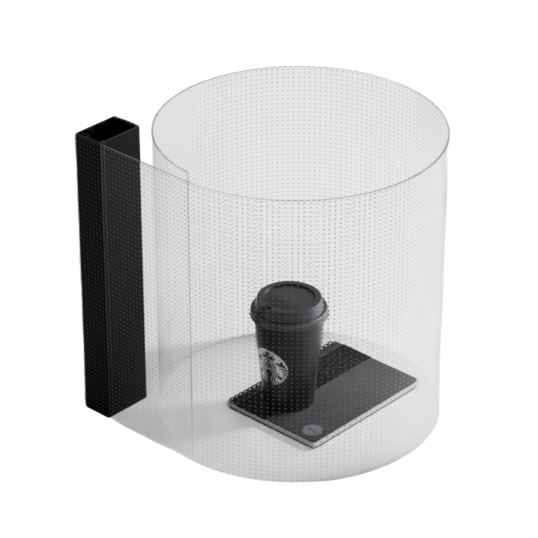 P20 Ultra-Thin Adhesive Transparent LED Film – 400×1000 mm (15.75×39.37 in) | 2400nits | 95% Transparency Glass Display for Facades & Exhibition | Multiple Kit Options | Plug & Play