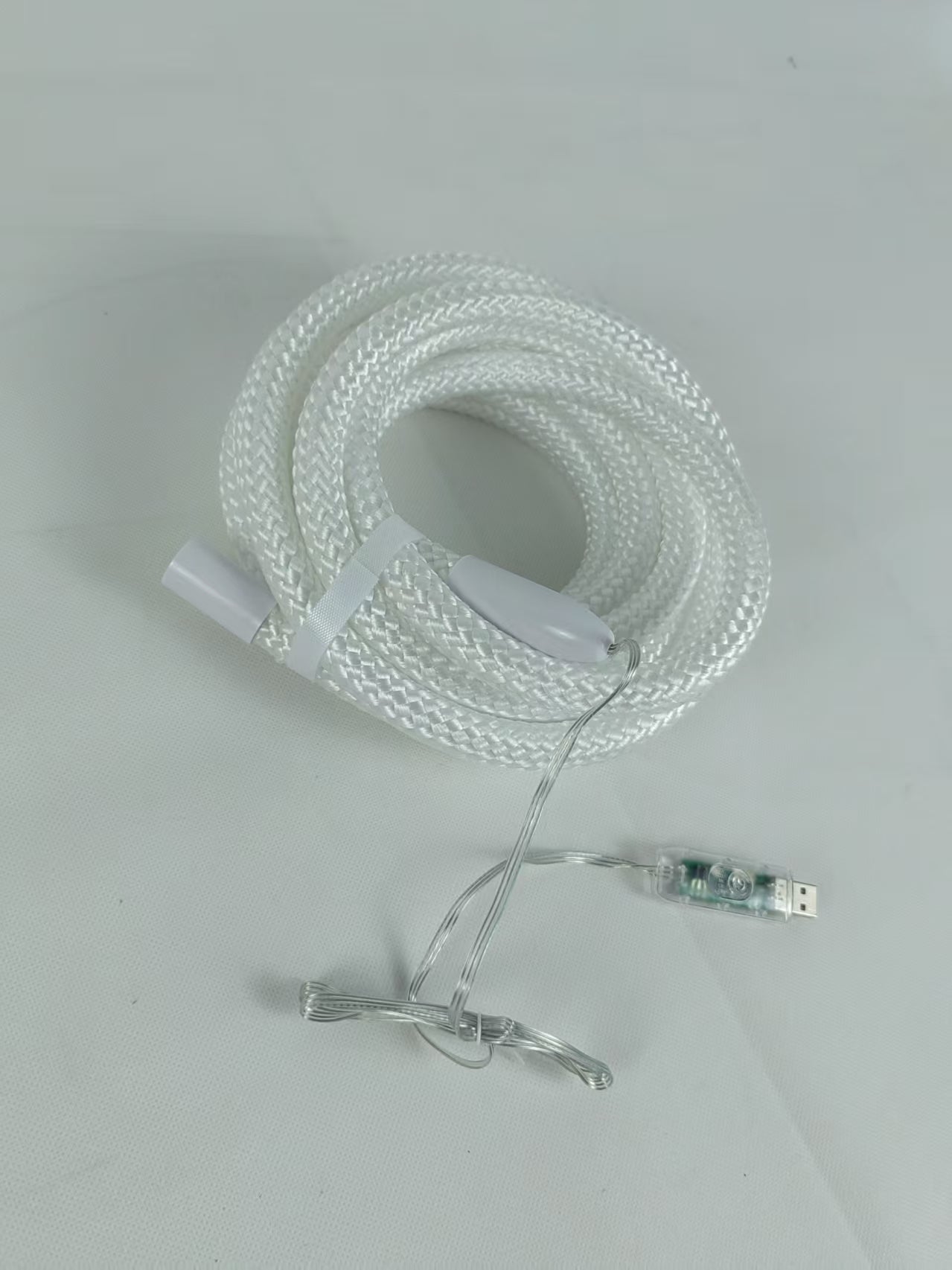 360° NEON-LED-Lichtstreifen, gewebte Optik, RGB-Farbe, wasserdicht, flexibles LED-Neonlicht-Streifen-Kit