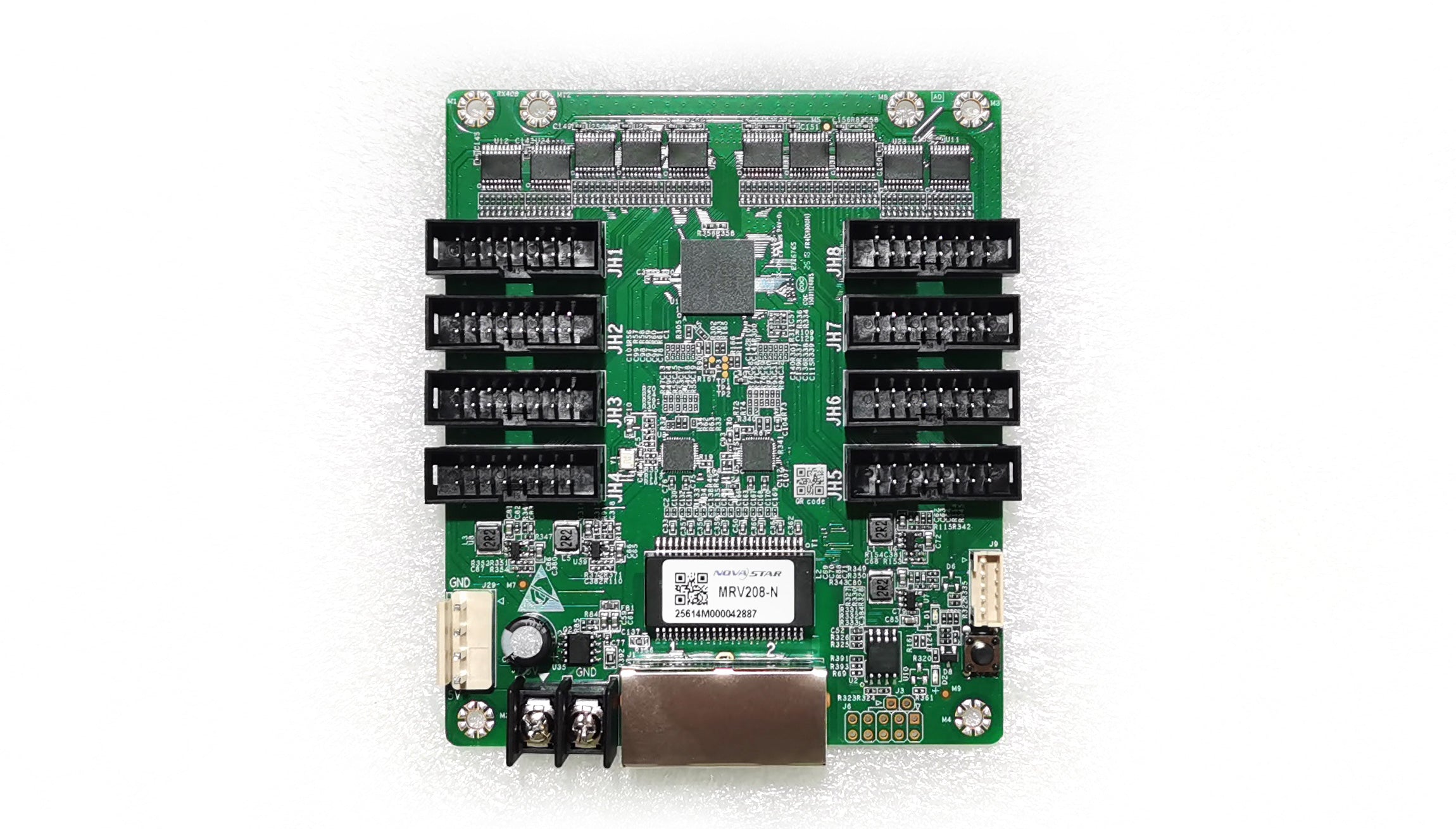 NovaStar MRV208-1 Empfangskarte – 256×256 Pixel | Hochstabile HUB75 LED-Display-Controller-Platine für LED-Displays