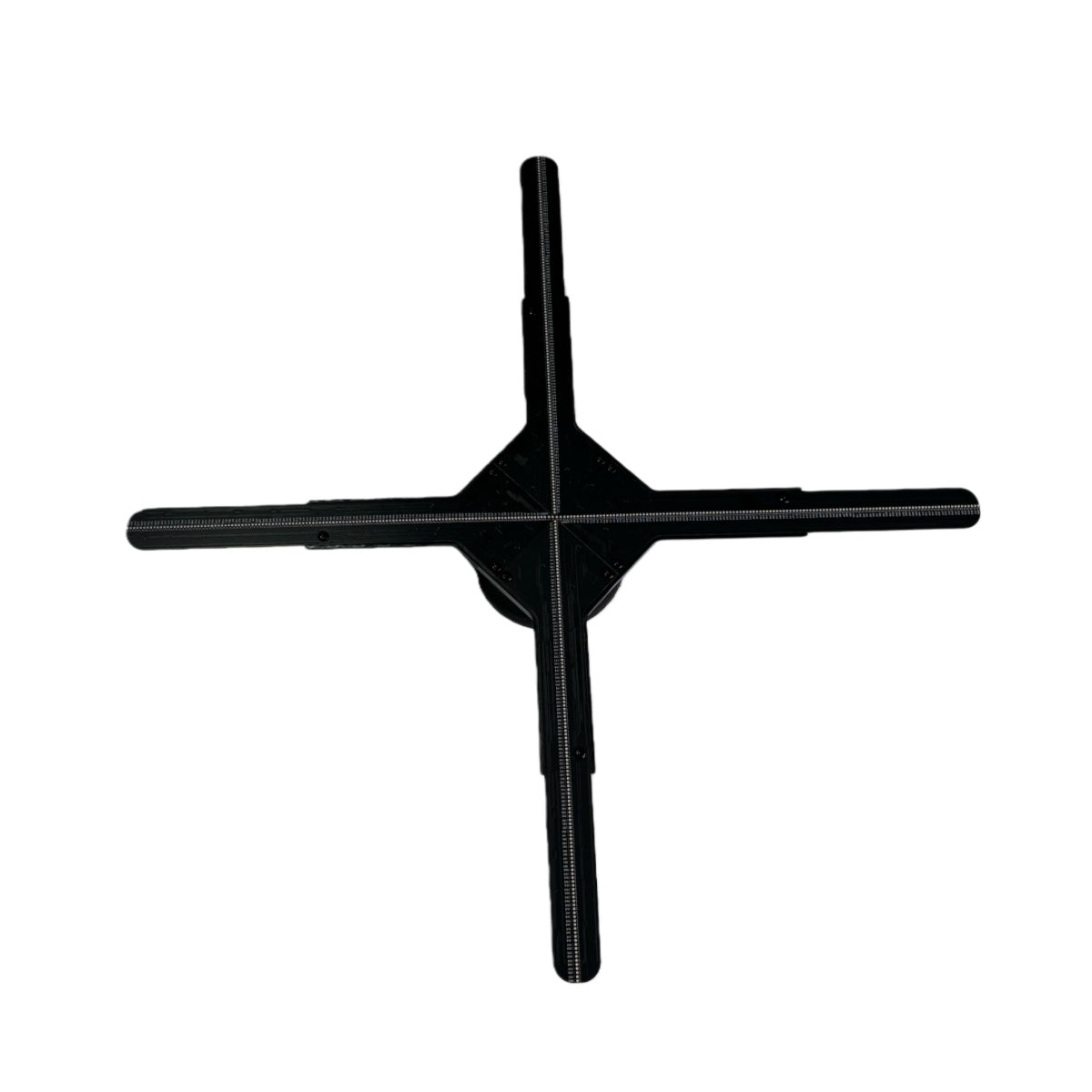 Freies Verschiffen (60H) 60cm 3D Hologramm 4 Klingen 720 stücke LEDs 1200Nits WiFi App Cloud Control LED Fan