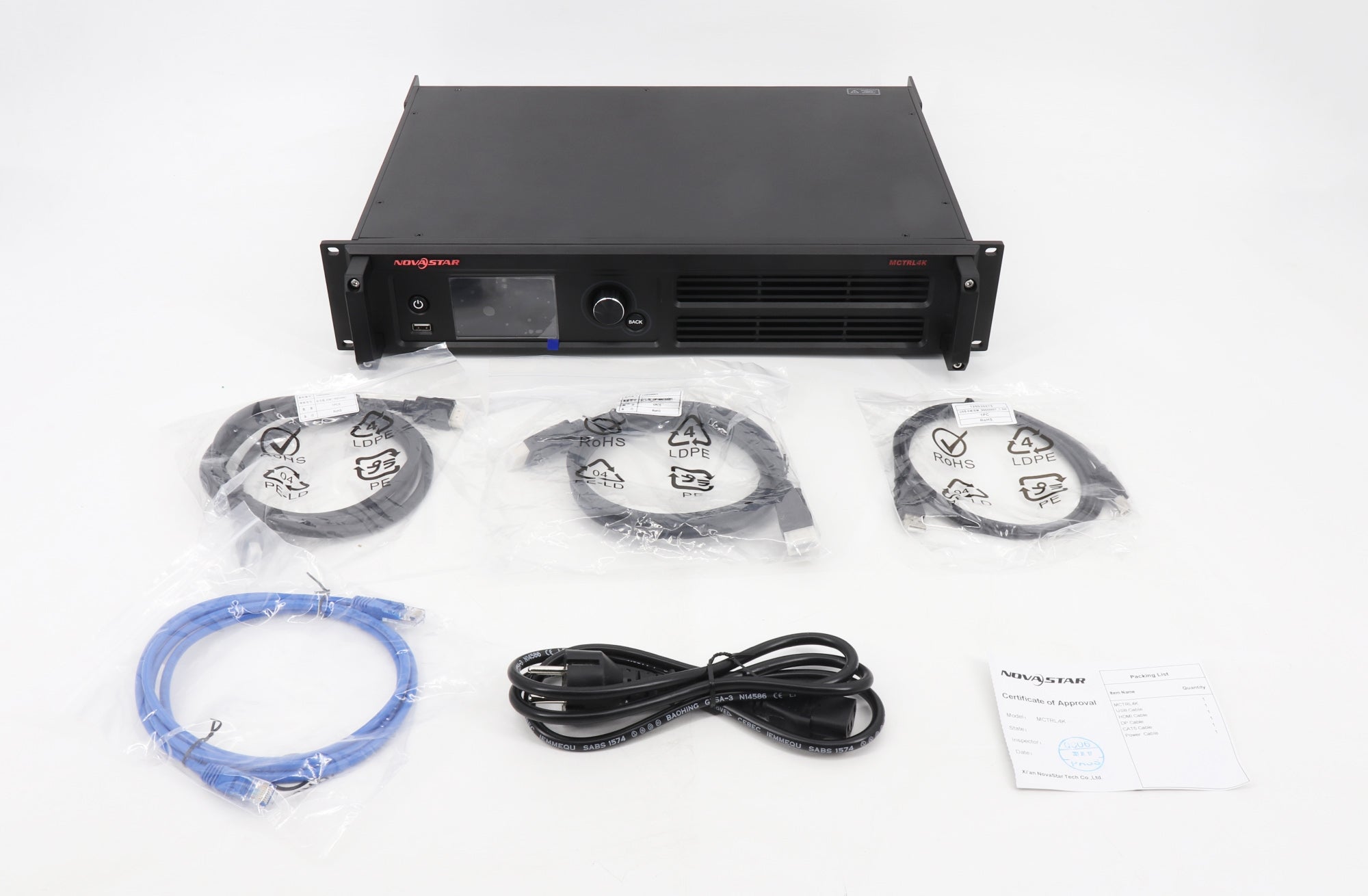 NovaStar MCTRL 4K LED-Senderbox – 830 Pixel | 4K HDR10 & 12G‑SDI Ultra HD-Videoprozessor für LED-Bildschirme