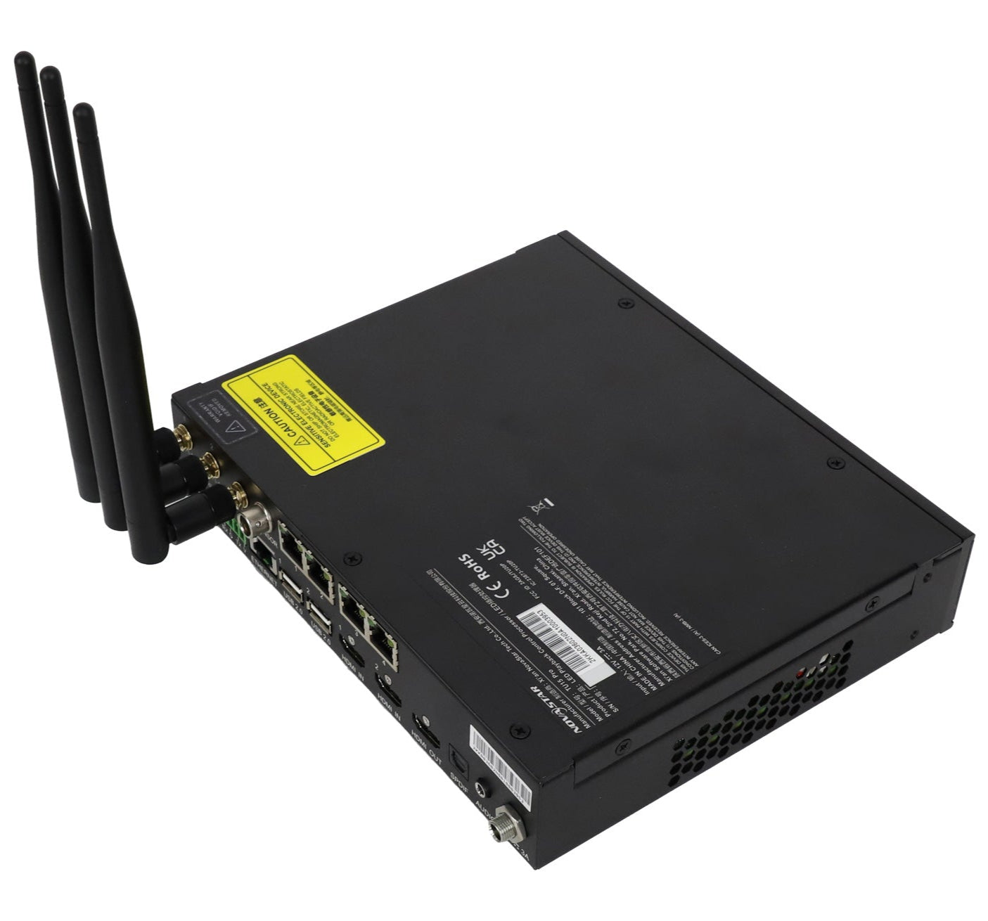 NovaStar TU15 PRO Wiedergabesteuerungsprozessor – 2,6 Millionen Pixel | Dual-Mode synchron und asynchron | Leistungsstarke Interaktions- und Wiedergabesteuerung für LED-Bildschirme