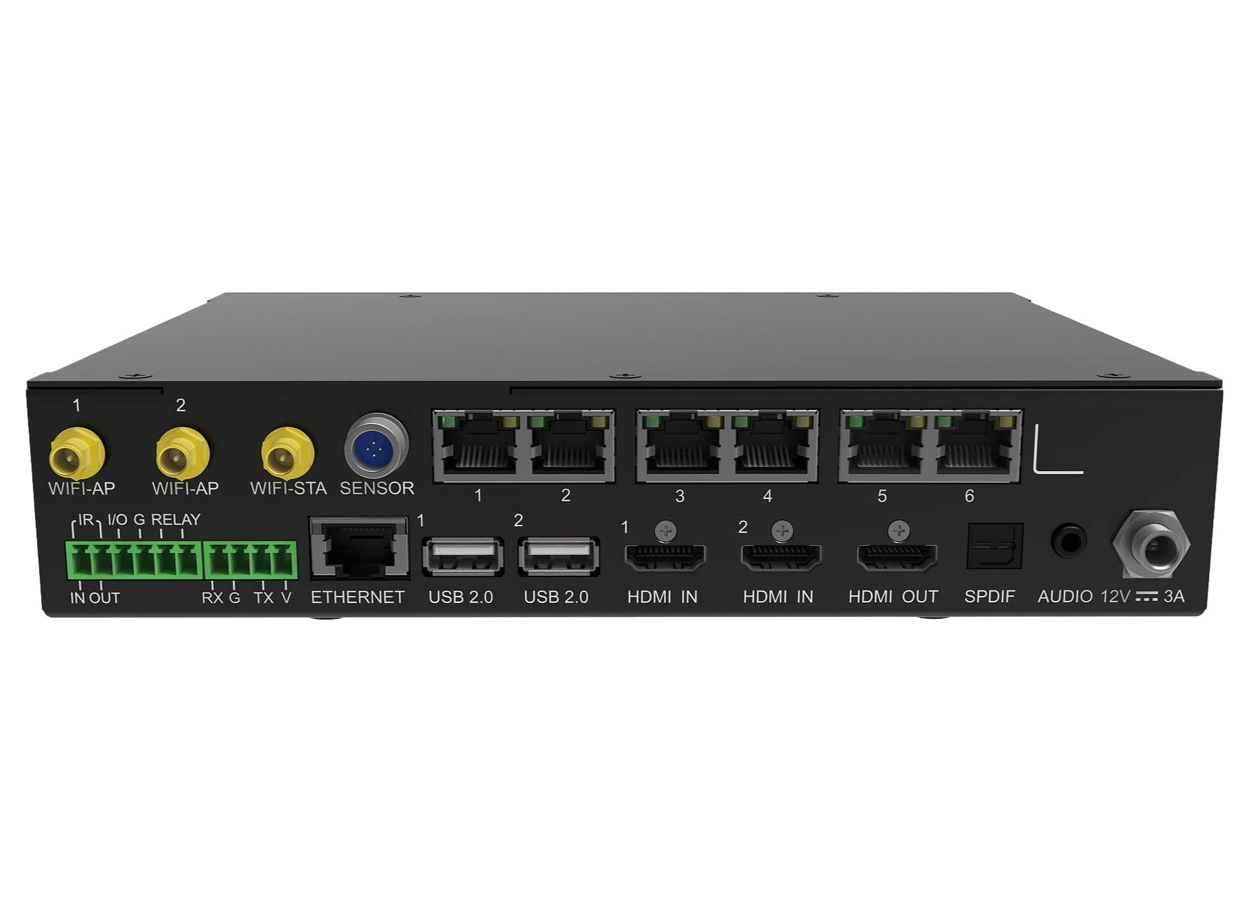 NovaStar TU20 PRO Wiedergabesteuerungsprozessor – 3,9 Millionen Pixel | Hybride synchrone und asynchrone LED-Steuerbox mit 4K-Eingang für LED-Bildschirme