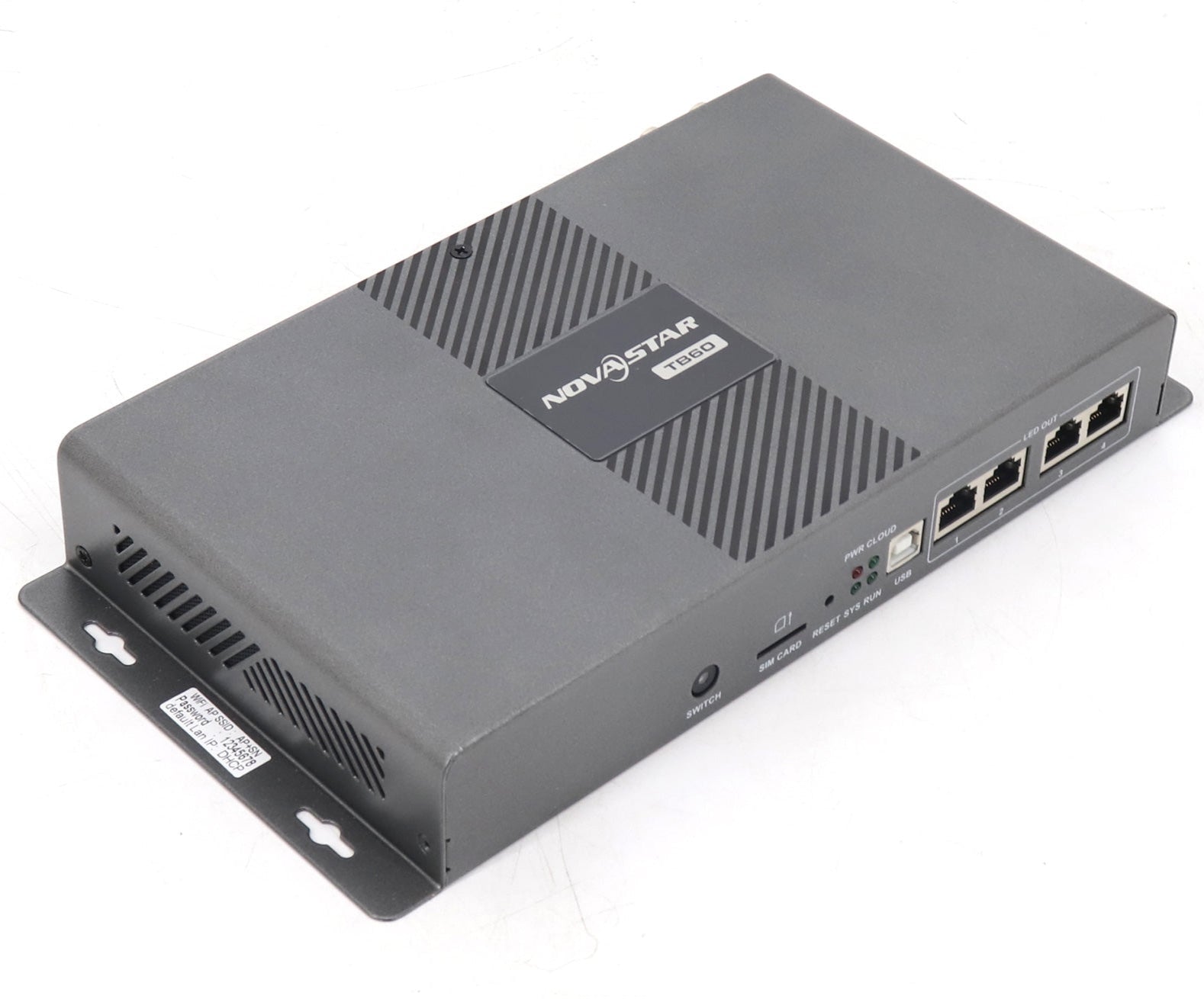 Boîtier d'envoi NovaStar TB60 – 2,3 millions de pixels | Contrôleur LED synchrone et asynchrone bimode hautes performances avec entrée HDMI pour écrans LED