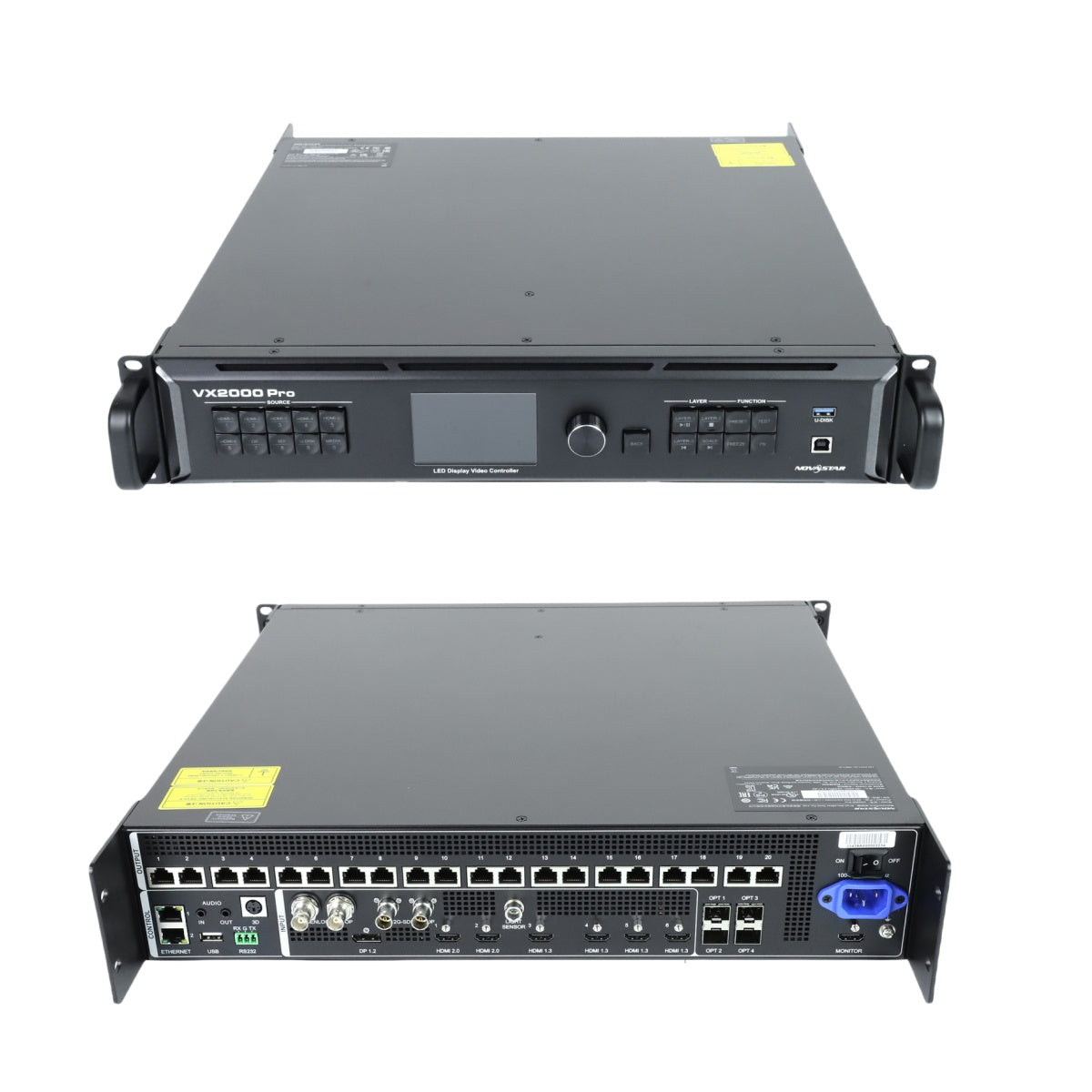 NovaStar VX2000 PRO Video Processor – 8.3 Million Pixels | Flagship 4K HDR Multi-Channel Video Processor for LED Display Screens