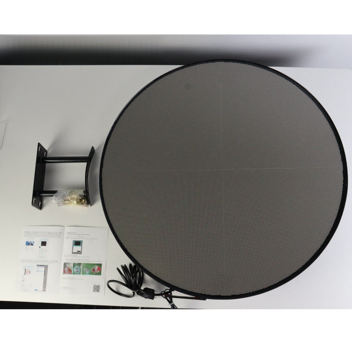 P1.8 70CM (27.56'') Diameter Outdoor Round LED Display High Resolution Circle Logo LED Sign