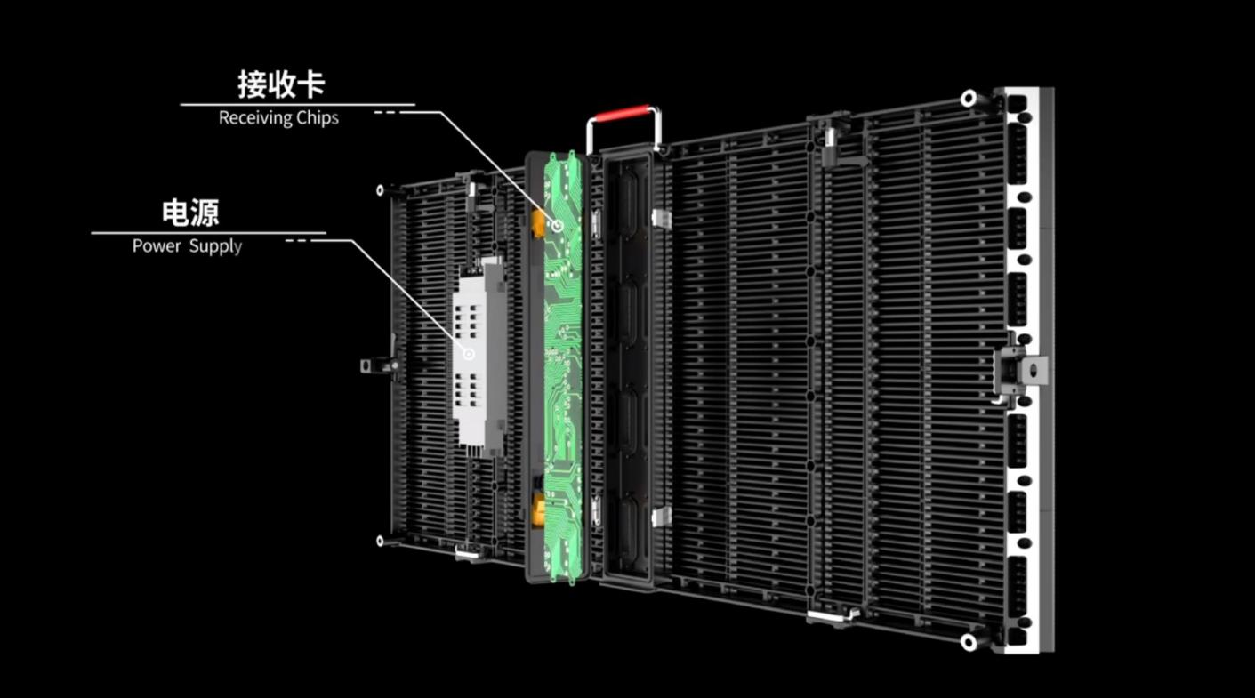 tClear Series Tri-proof P3.9/7.8mm OutdoorTransparent LED Display 4500nits in Size 1000x500mm Aluminum Cabinet for Indoor Installation for Glass /Window