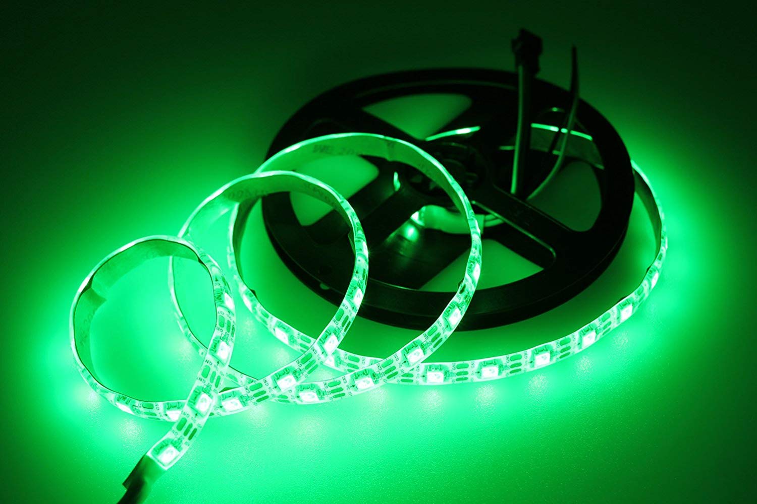 DC5V WS2812b RGBIC LED Strip Light - 10mm PCB | SMD5050 Individually Addressable | 30 / 60 / 96LEDs/M | White PCB | IP00 / IP65 / IP67 | Flowing Multicolor LED Strip for Party, Decoration, Home DIY Lighting Projects | 5/50M