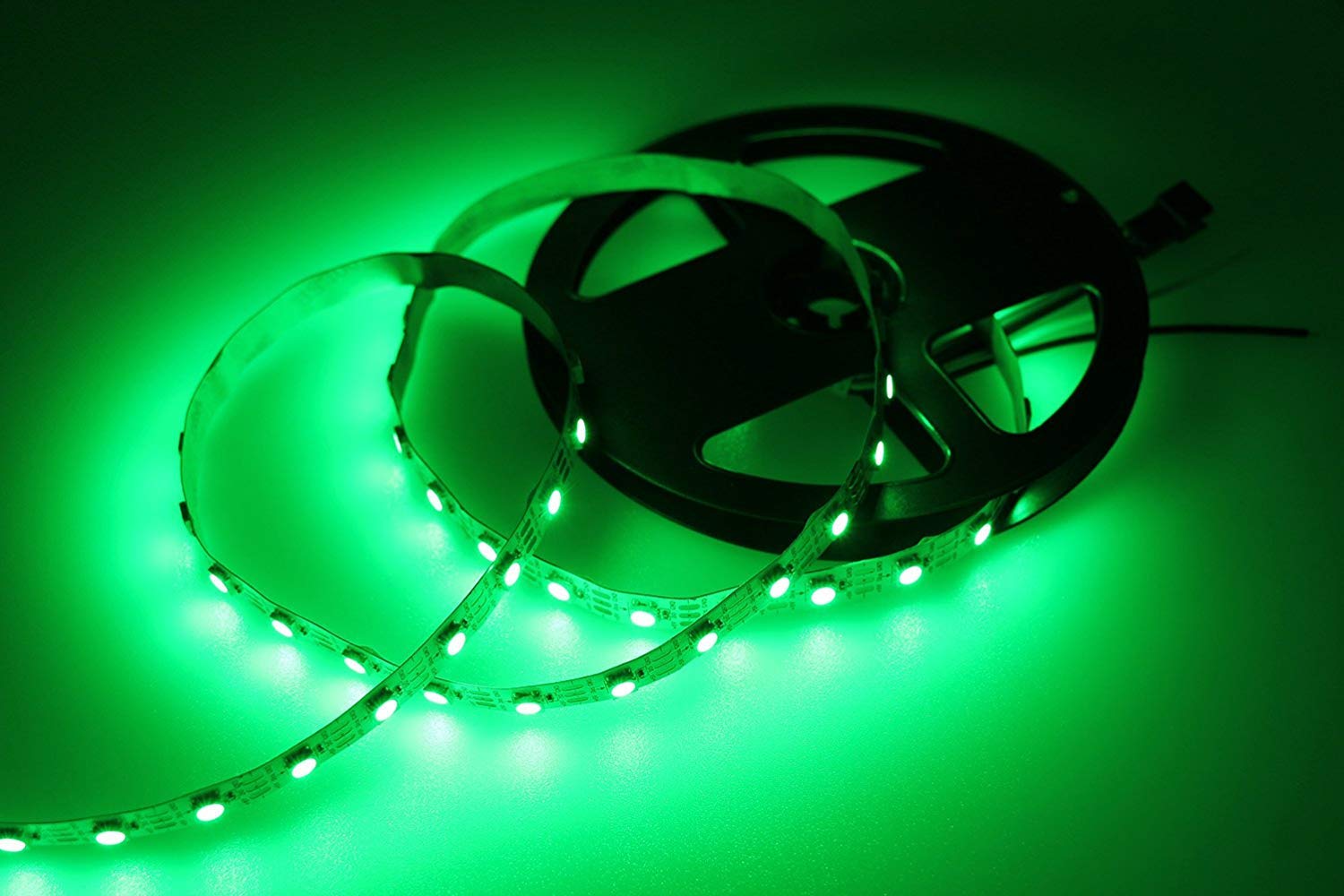 RGBIC LED Strip Light | WS2812 Individually Addressable | SMD5050 RGB | 60 LEDs/M | 5M (16.4FT) Roll | 5V DC | White/Black PCB | IP00/IP65/IP67 Options | Strip & Kit Packages