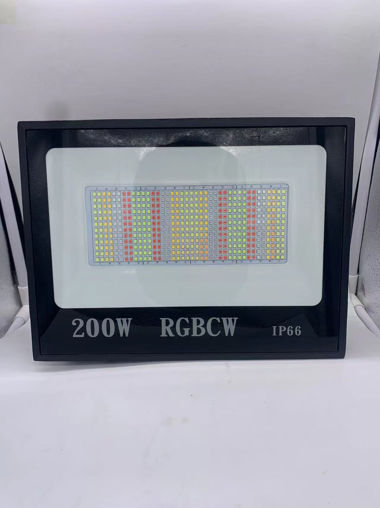 Smart RGBCW Outdoor LED Flood Light – 30W / 50W / 100W / 200W, WiFi & Bluetooth APP Control, 2700K–6500K Tunable White + 16 Million Colors, IP66 Waterproof Landscape Lighting with Music Sync, Timer & Group Control