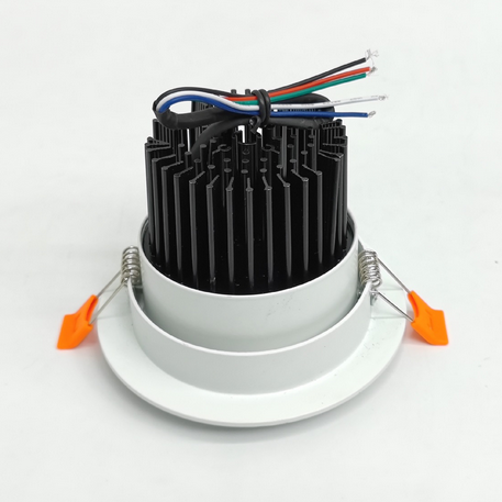 Smart WiFi Recessed Lighting | 3Inch 5W | Dimmable RGB & CCT 2700-6500K | 85–240V | White Housing | Compatible with Alexa and Google Home | 4 -Pack