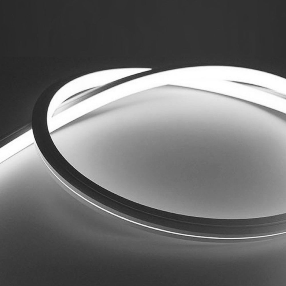 RGB Color Changing Neon LED Strip Light SMD5050 60LEDs/M | 16×16mm Flexible Silicone Neon Rope | IP67 Waterproof | Top-Bend & Side-Bend Options | 5M Roll (Strip Only)