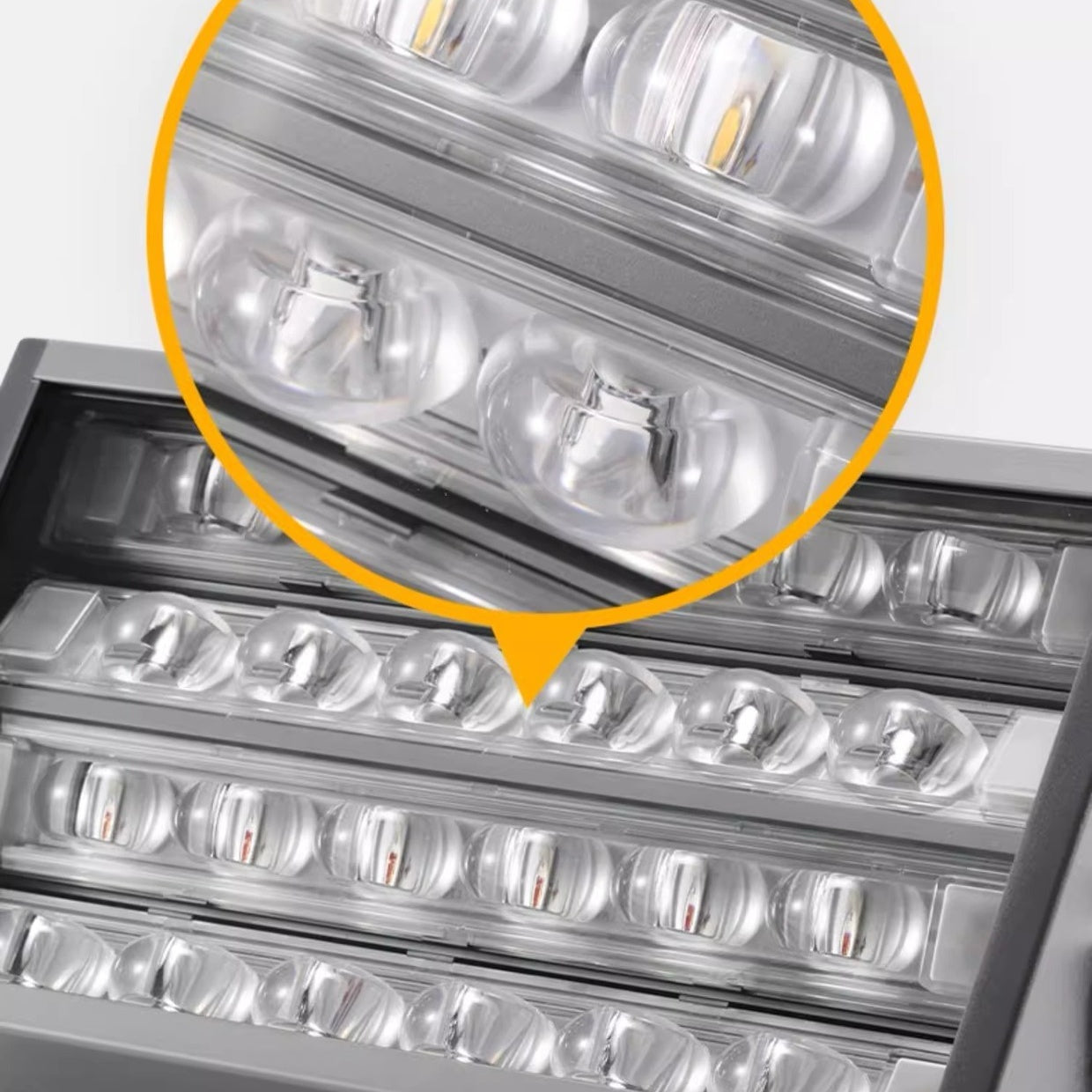 RGBW Rainbow Outdoor LED Flood Light, IP66 Waterproof Landscape Spotlight, 30W / 50W / 100W, AC 86–265V, Adjustable Bracket