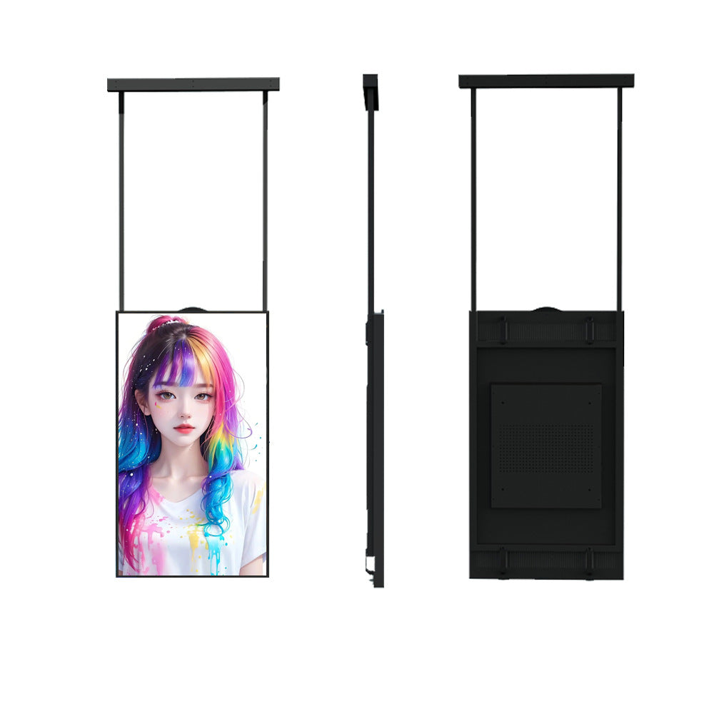 32" einseitiges 2500 Nits High Bright LCD-Fensterwerbedisplay, Android RK3568 2G+32G, ohne Touch, Cloud/APP/USB, Wandmontage/Bodenständer/Hängemontage