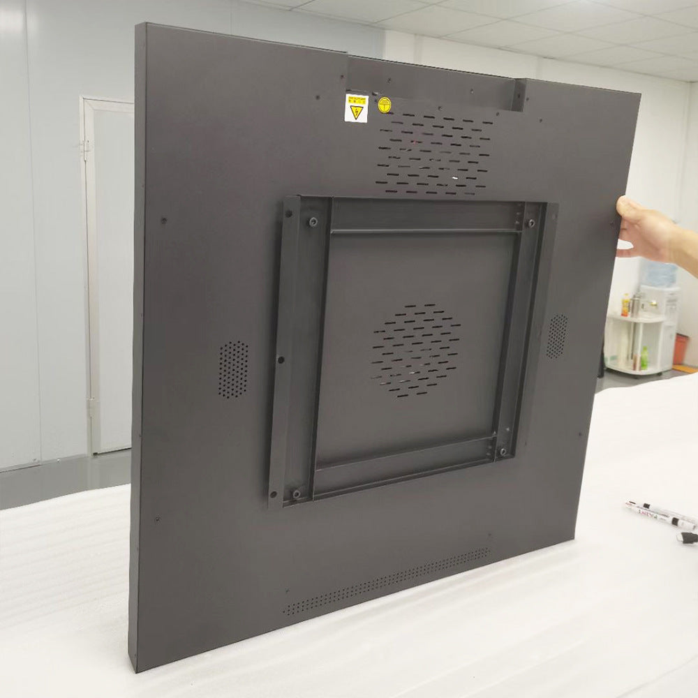 SQ-Serie 44,9 Zoll (806,4 × 806,4 mm sichtbar) 1:1 großer quadratischer LCD-Bildschirm, Cloud/APP/USB-Disk