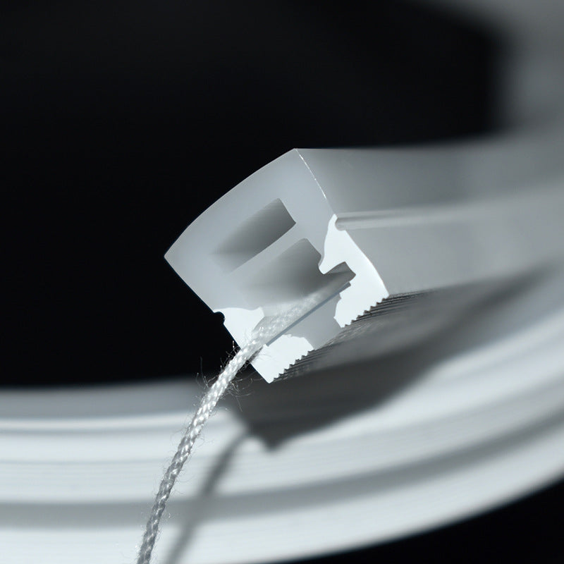 Boîtier néon – S1220 Noir pour éclairage latéral | Système de canaux LED en silicone 12 x 20 mm | Étanchéité IP67 | Largeur de circuit imprimé 10 mm | 50 m | Stock local États-Unis, Royaume-Uni et Allemagne