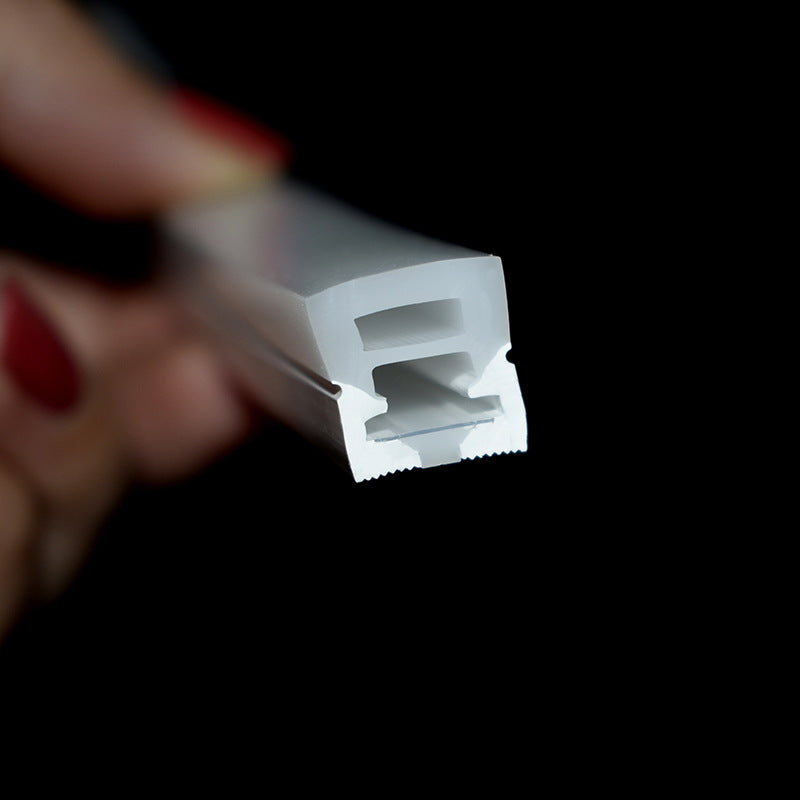 Boîtier néon – S1220 Noir pour éclairage latéral | Système de canaux LED en silicone 12 x 20 mm | Étanchéité IP67 | Largeur de circuit imprimé 10 mm | 50 m | Stock local États-Unis, Royaume-Uni et Allemagne