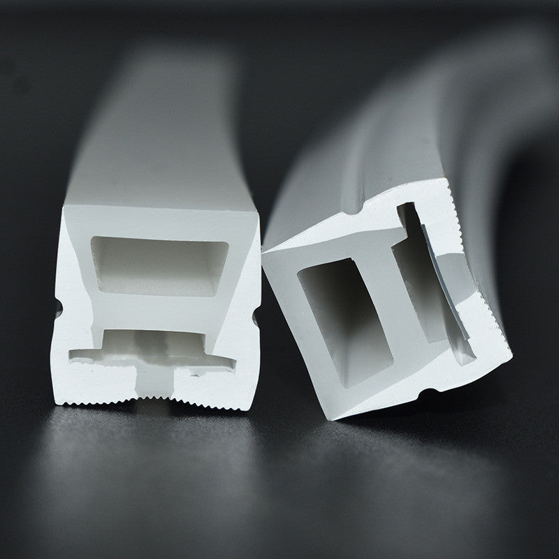 Neon Light Housing – S1616 Side Edge Lighting | 16x16mm Silicone LED Channel System | IP67 Waterproof | 12mm PCB Width | 164FT/50M | Local Stock US/UK/DE