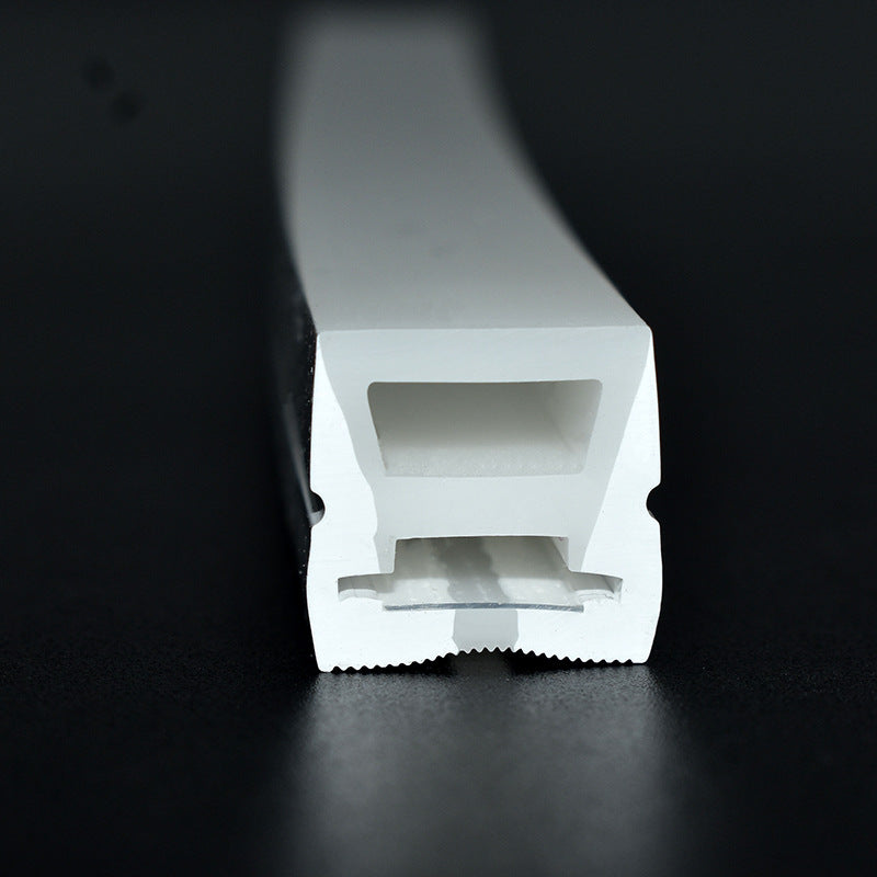 Neon Light Housing – S1616 Side Edge Lighting | 16x16mm Silicone LED Channel System | IP67 Waterproof | 12mm PCB Width | 164FT/50M