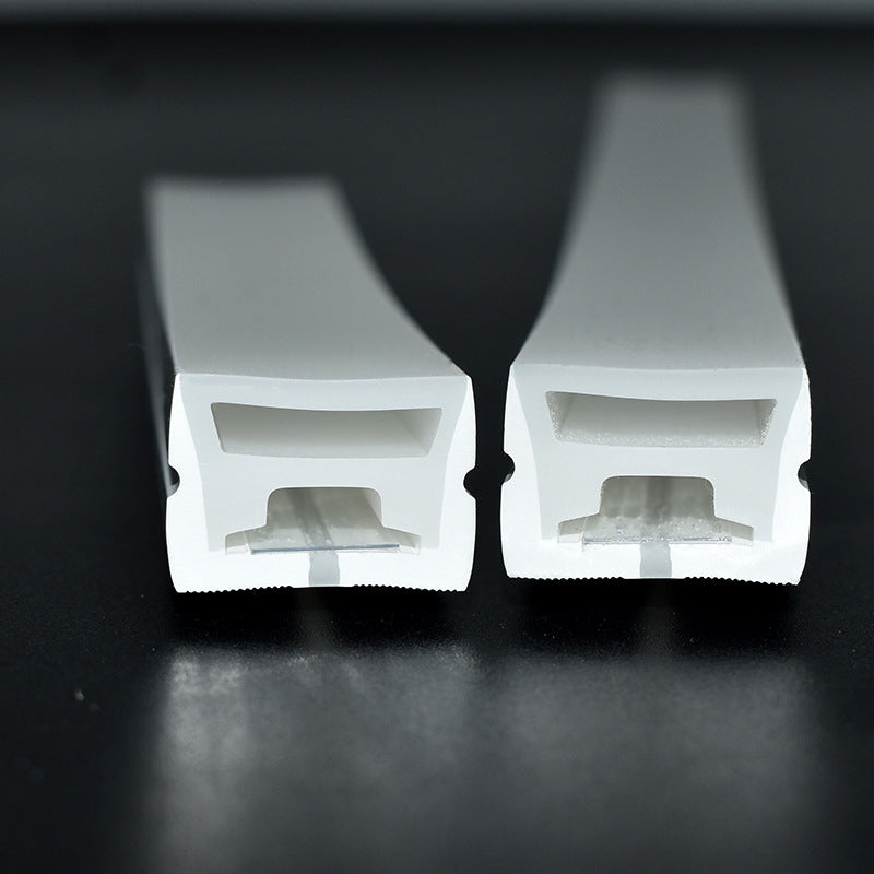 Boîtier pour néon – S1420 | Système de canaux LED en silicone 14 x 20 mm | Étanchéité IP67 | Largeur du circuit imprimé 12 mm | 50 m | Stock local États-Unis, Royaume-Uni et Allemagne