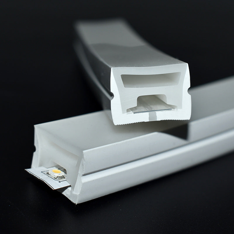 Neon Light Housing – S1420 | 14x20mm Silicone LED Channel System | IP67 Waterproof | 12mm PCB Width | 164FT/50M | Local Stock US/UK/DE