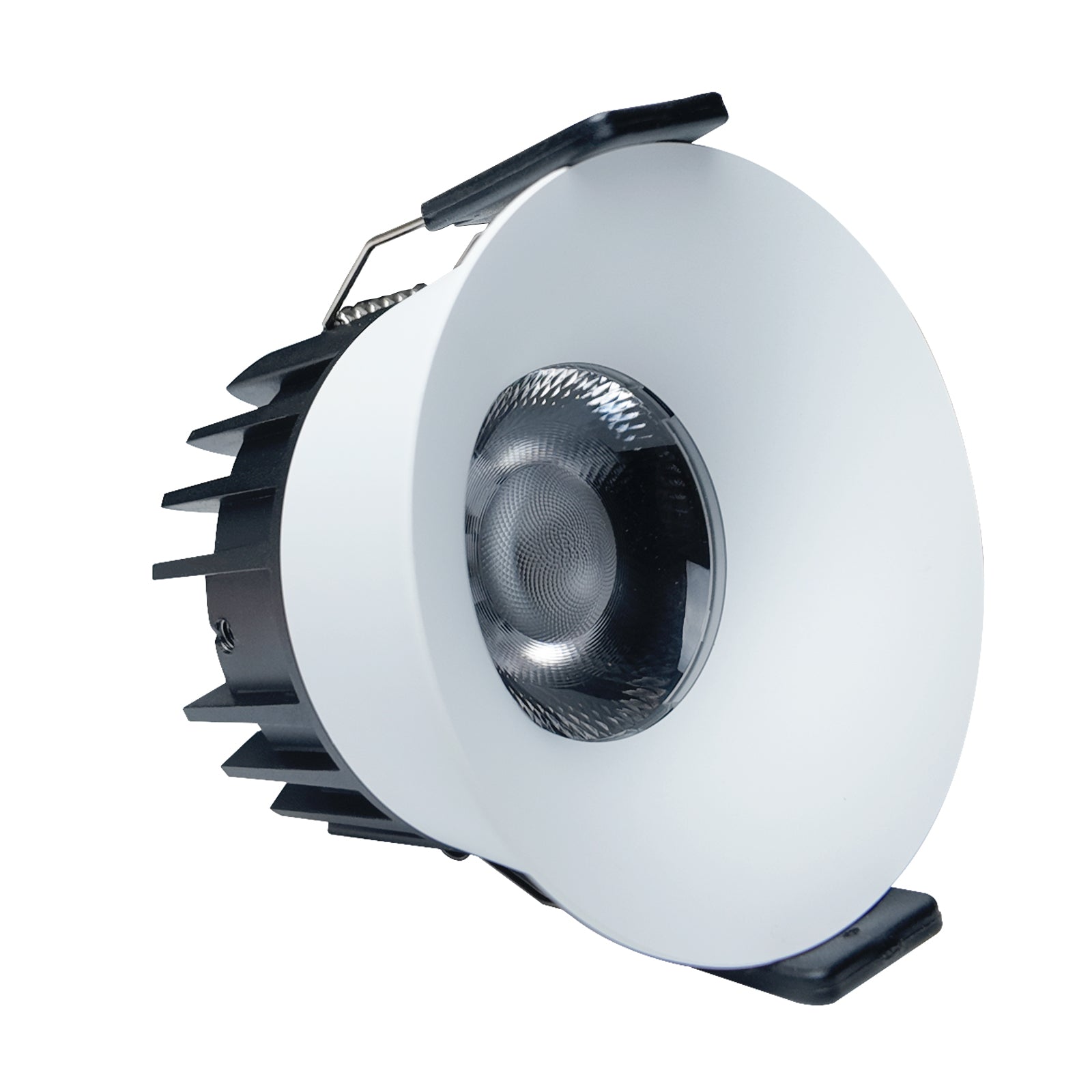PRO-2B Series Deep Anti-Glare Full Spectrum LED Downlight | 200–240V | 4/10 Pack | 7W / 9W / 12W | 3000K / 4000K / 5000K | 24° Beam | White Housing | CRI>95 | Commercial Ceiling Recessed Light