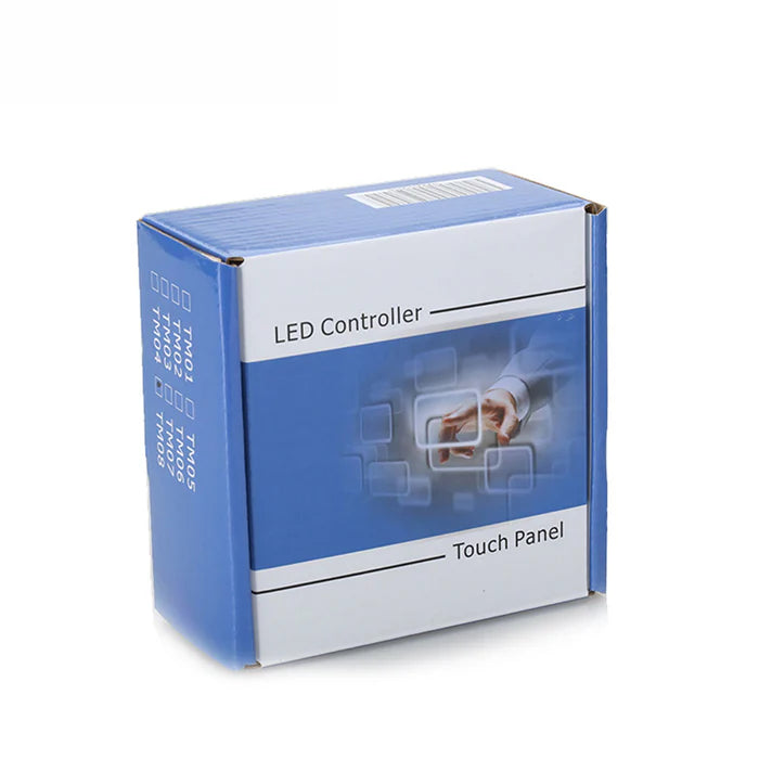 Einfarbiger LED-Streifen-Wandpanel-Touch-Dimmer – DC12V-24V | TM06 Touch Color Ring LED-Dimmer-Controller | Für LED-Streifen
