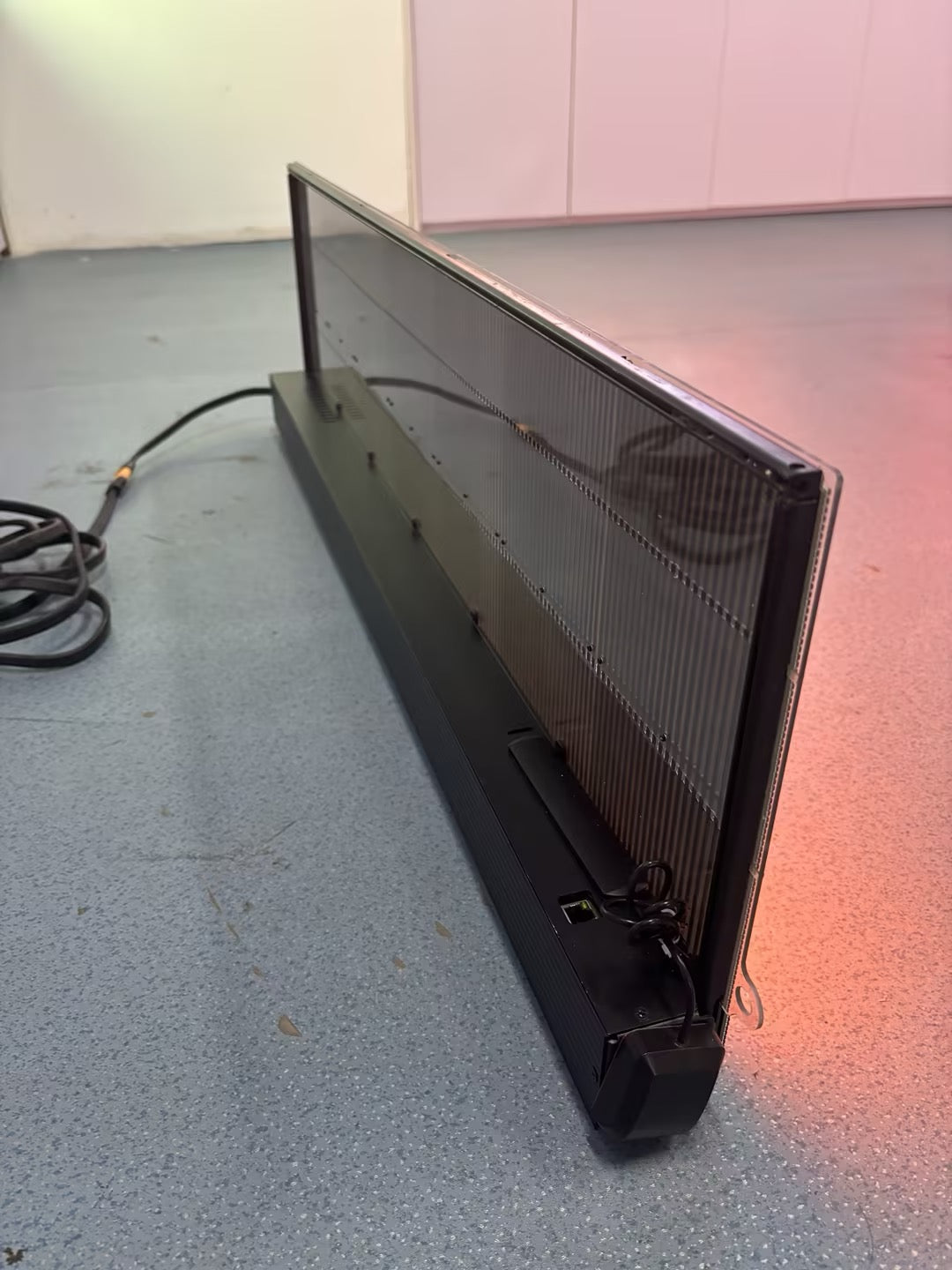 Taxi & Car Rear Window Transparent LED Display Panel High Brightness, Vehicle-Grade, Network Cluster Control