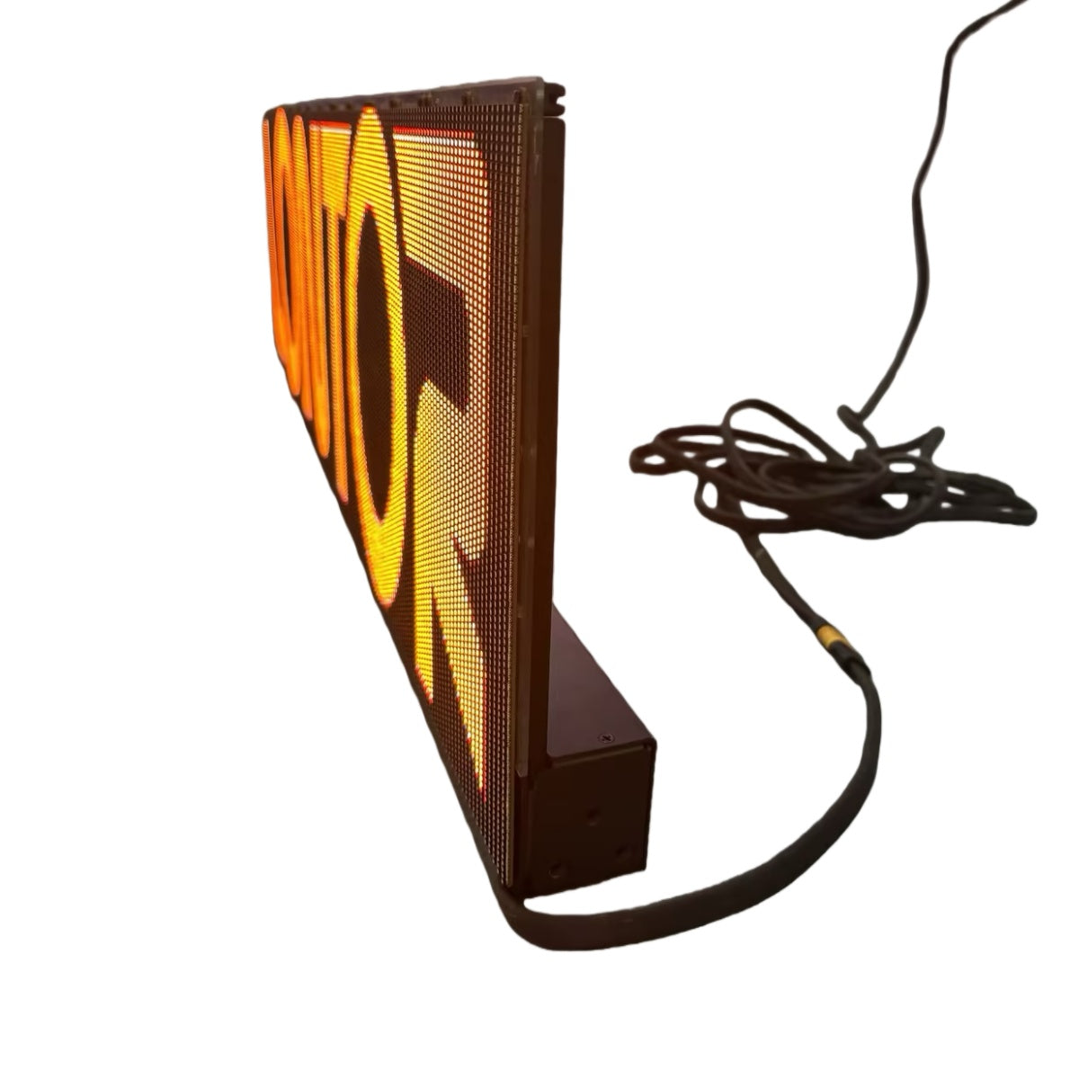 Taxi & Car Rear Window Transparent LED Display Panel High Brightness, Vehicle-Grade, Network Cluster Control