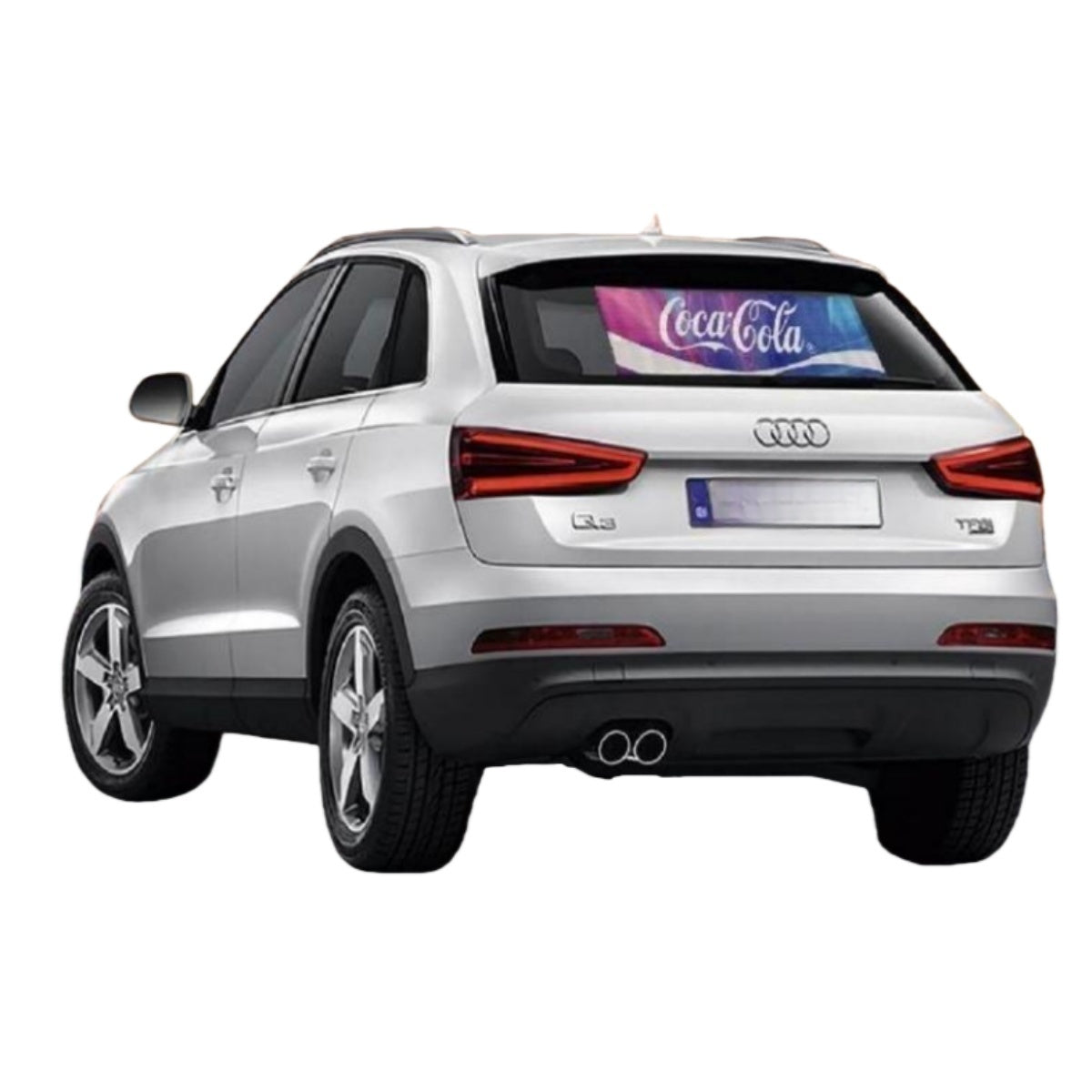 Taxi & Car Rear Window Transparent LED Display Panel High Brightness, Vehicle-Grade, Network Cluster Control