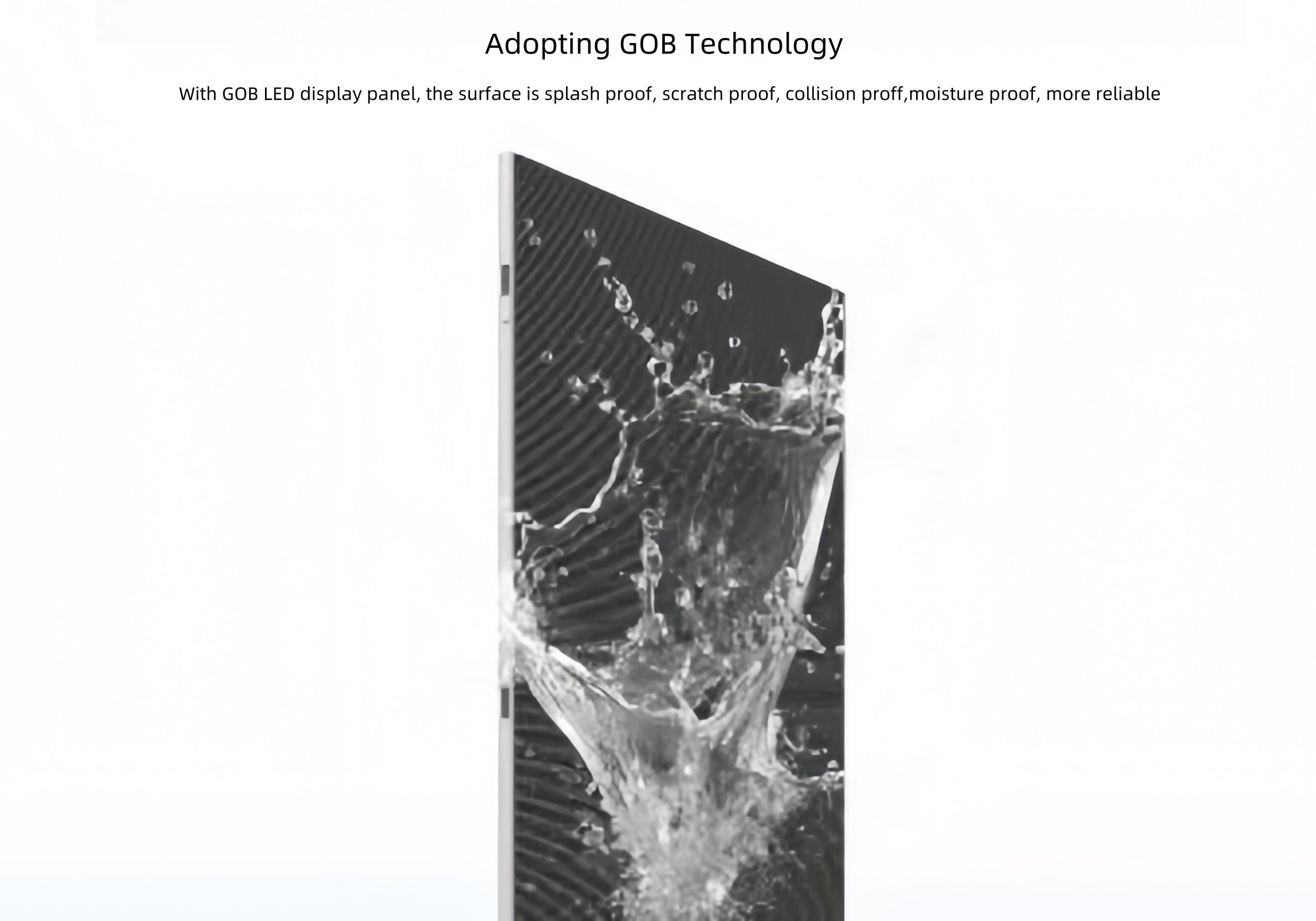 EP-TR Series Tri-Fold LED Poster Display | Foldable 1280×1920mm Panel | P2.5 / P2 / P1.86 / P1.53 / P1.25  | GOB Surface | Portable Indoor Kiosk Display